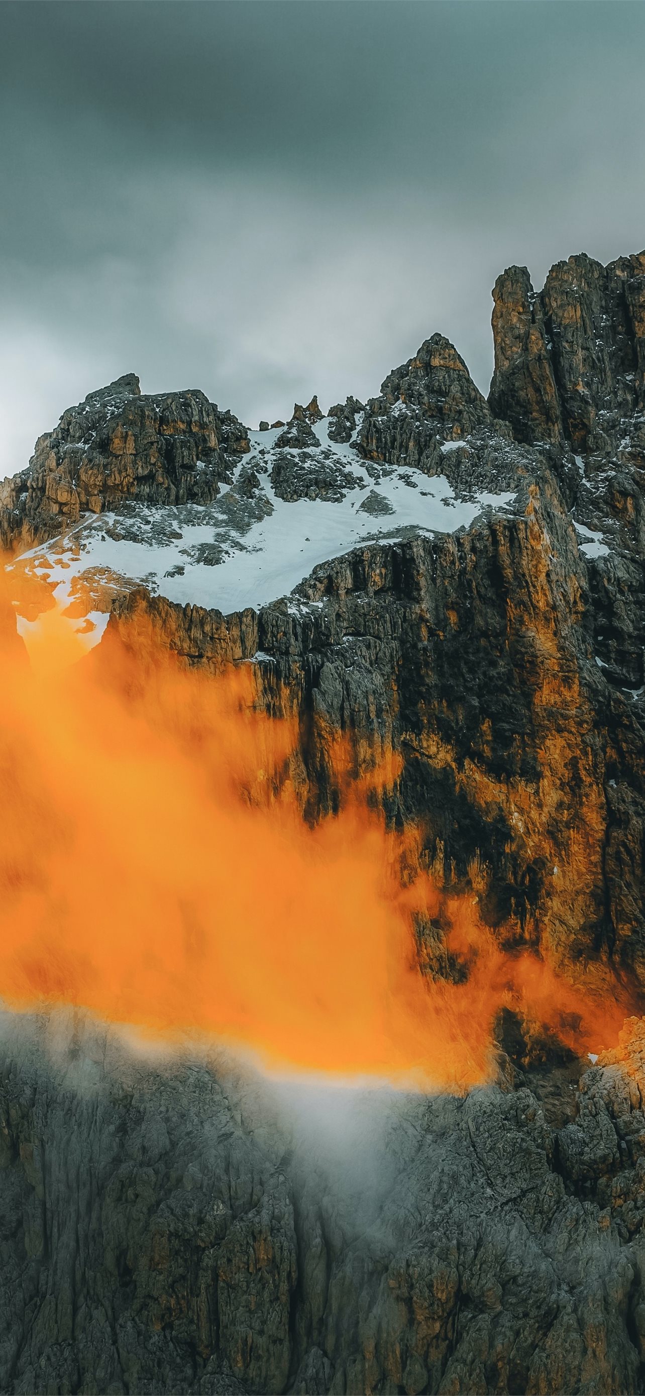 sunset southern dolomites mountains 5k