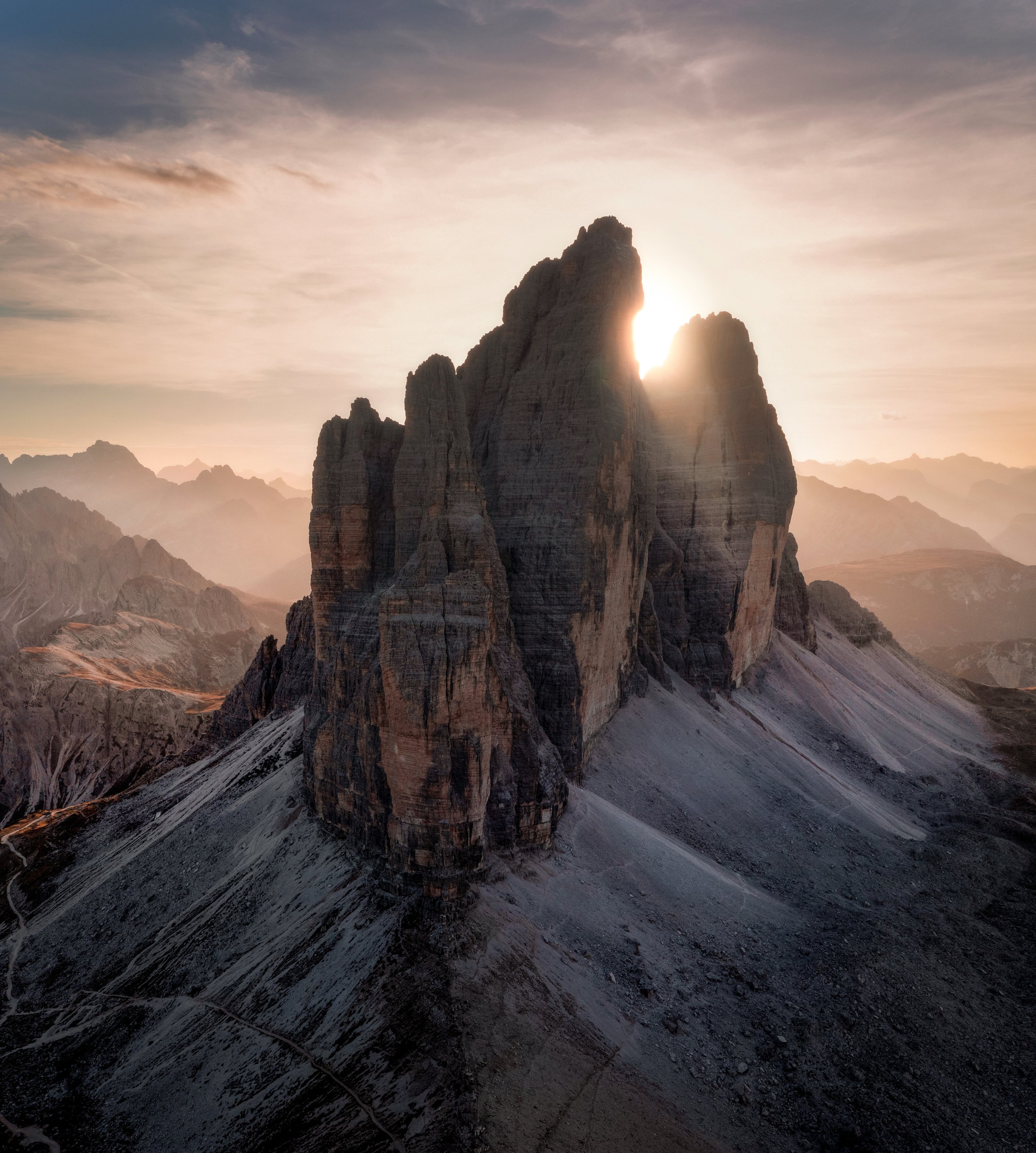 The Italian Dolomites day Autumn