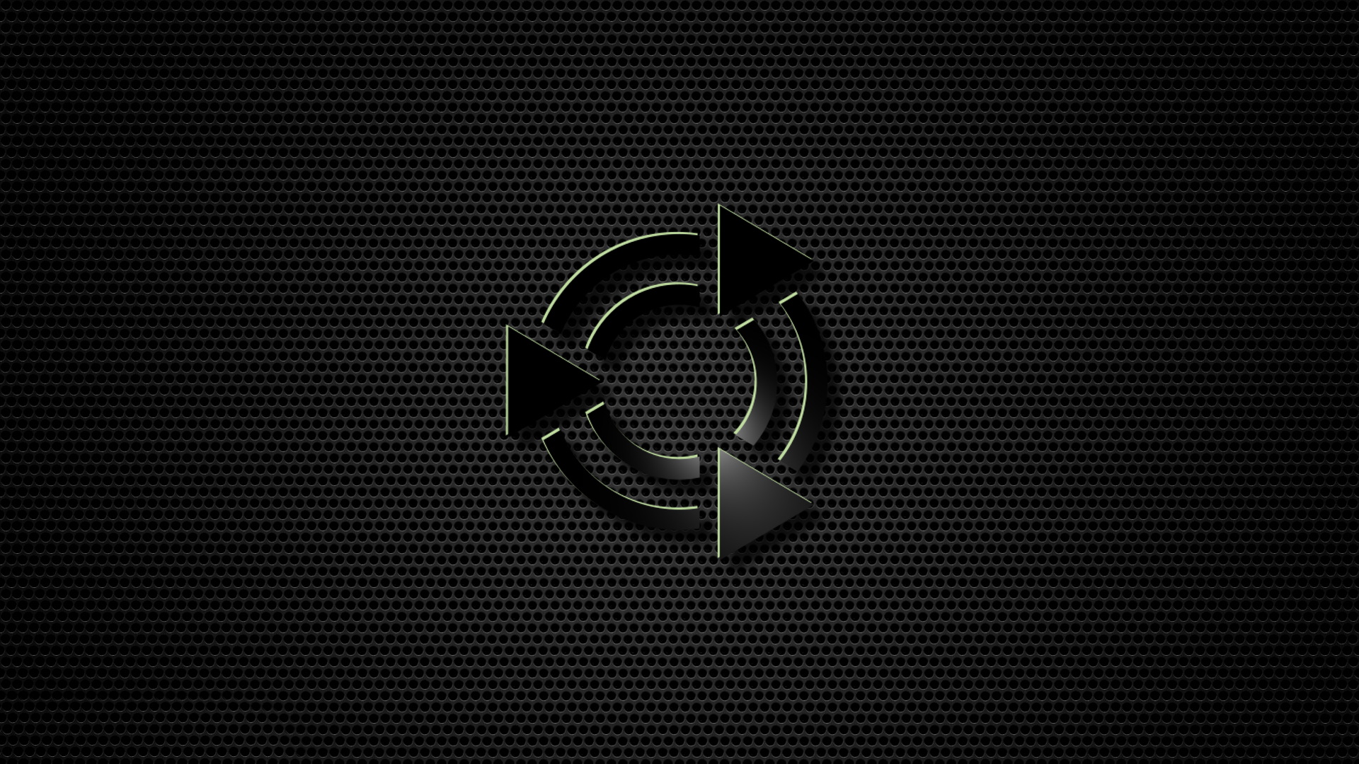 Black Metal Wallpaper With Ubuntu Mate