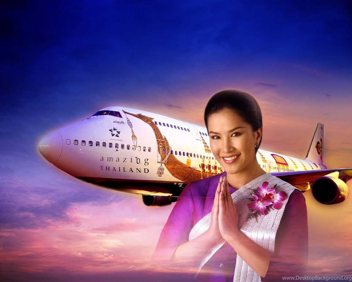 Thai Airways Air Hostess Screensaver