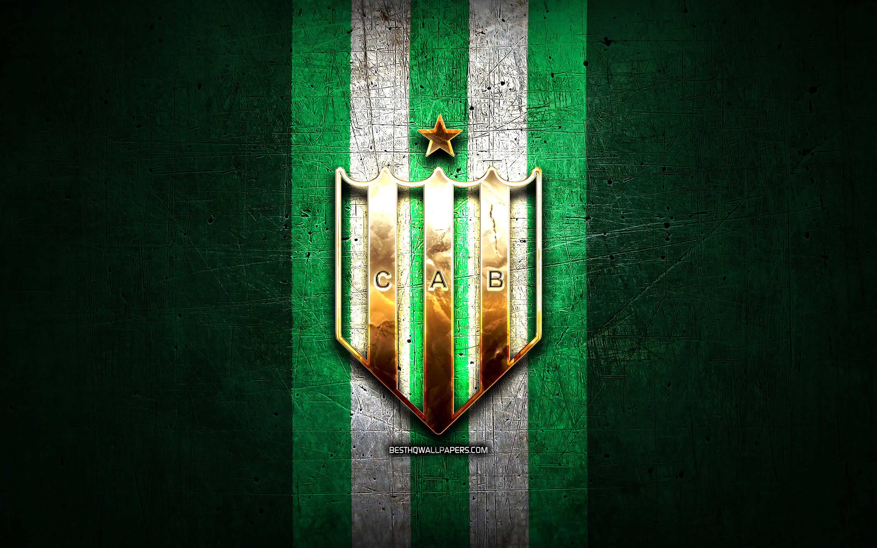 Download wallpaper Banfield FC, golden