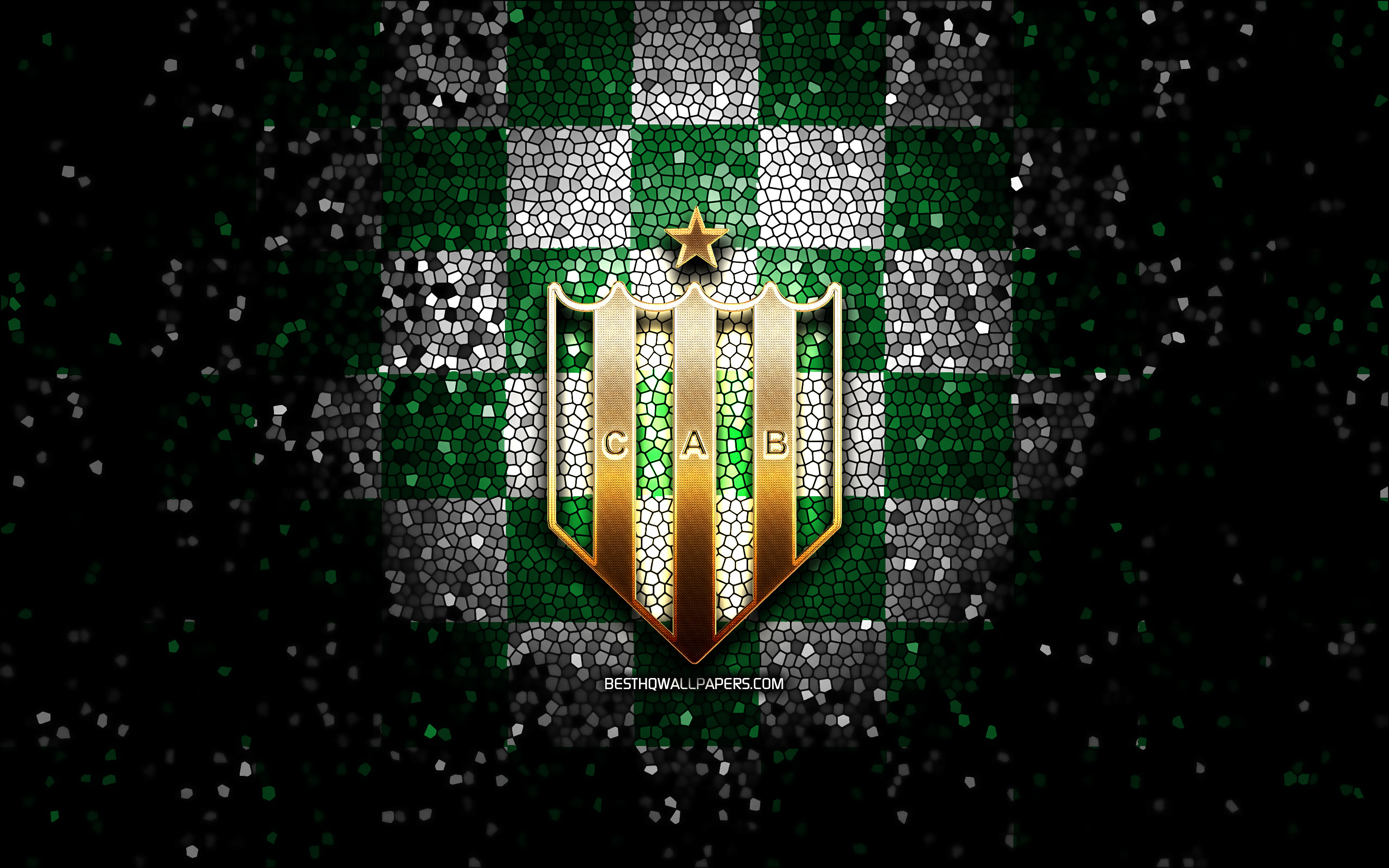 wallpaper Banfield FC, glitter logo