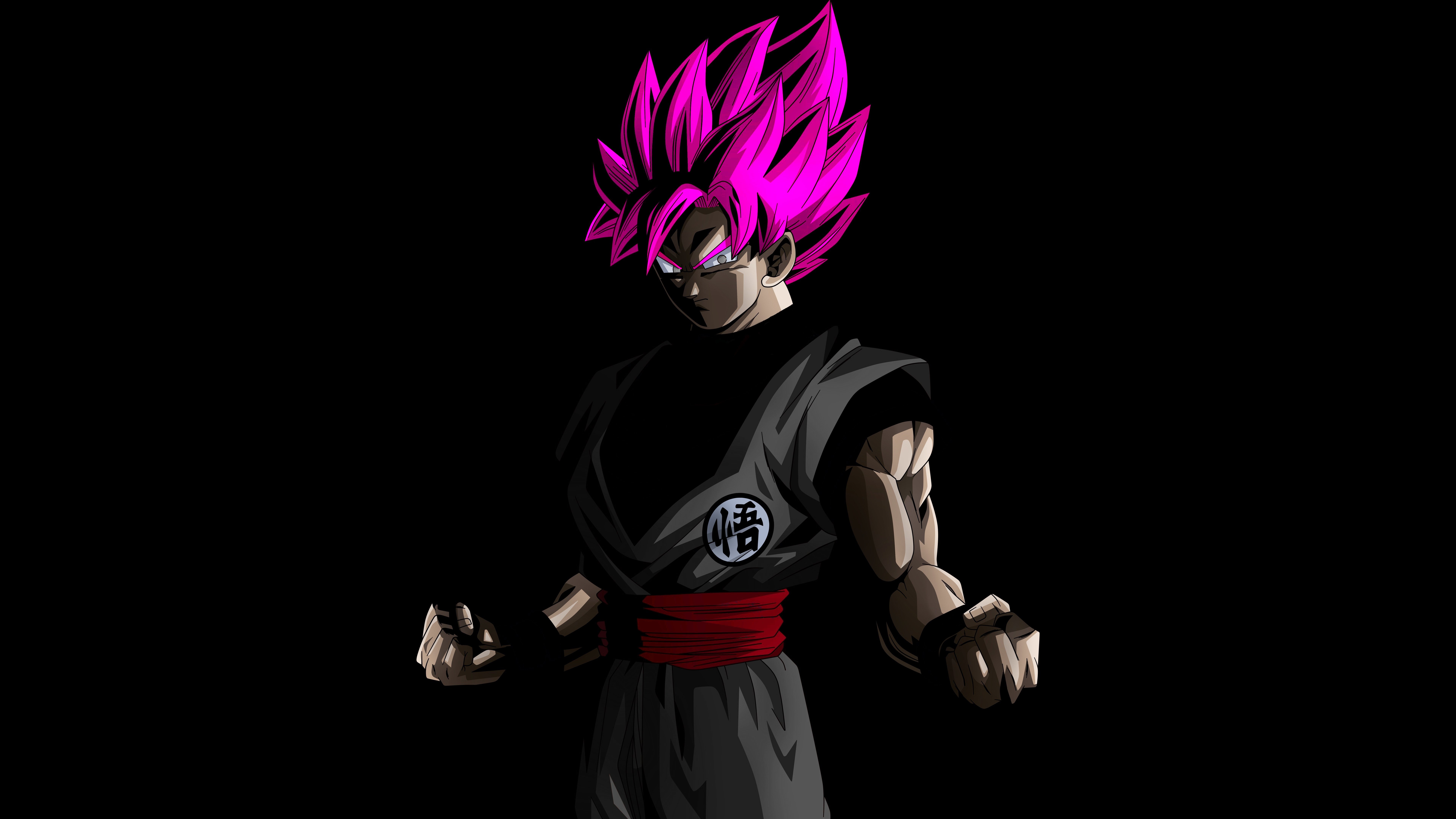 Goku Black Oled Anime Wallpaper 8k HD