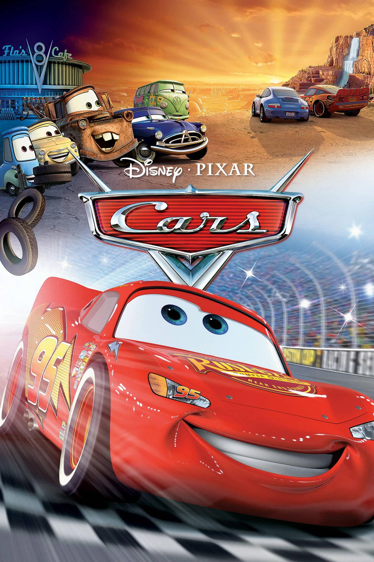 Download Disney Cars Poster Wallpaper