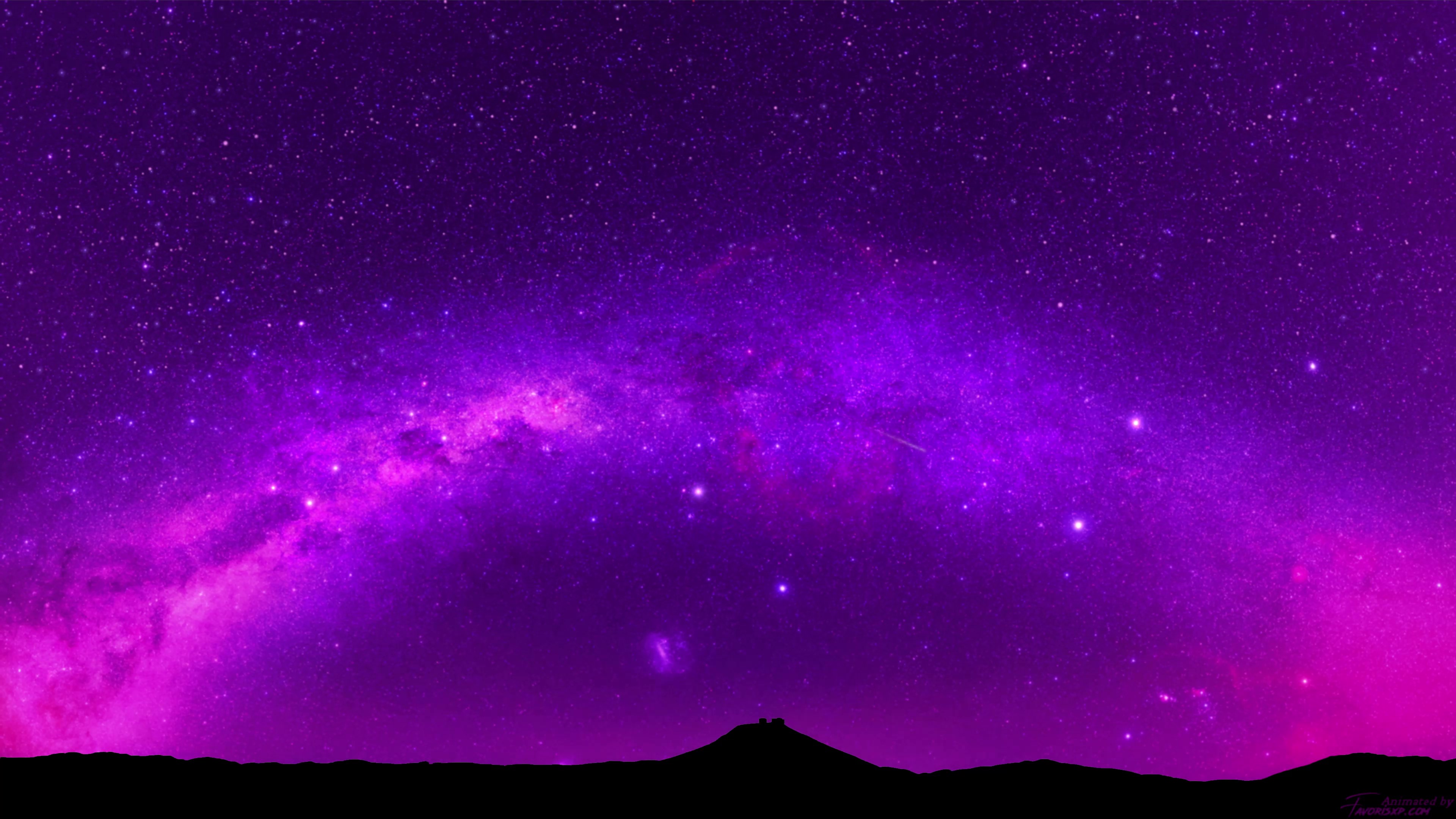 Galaxy Milky Way Animated Wallpaper