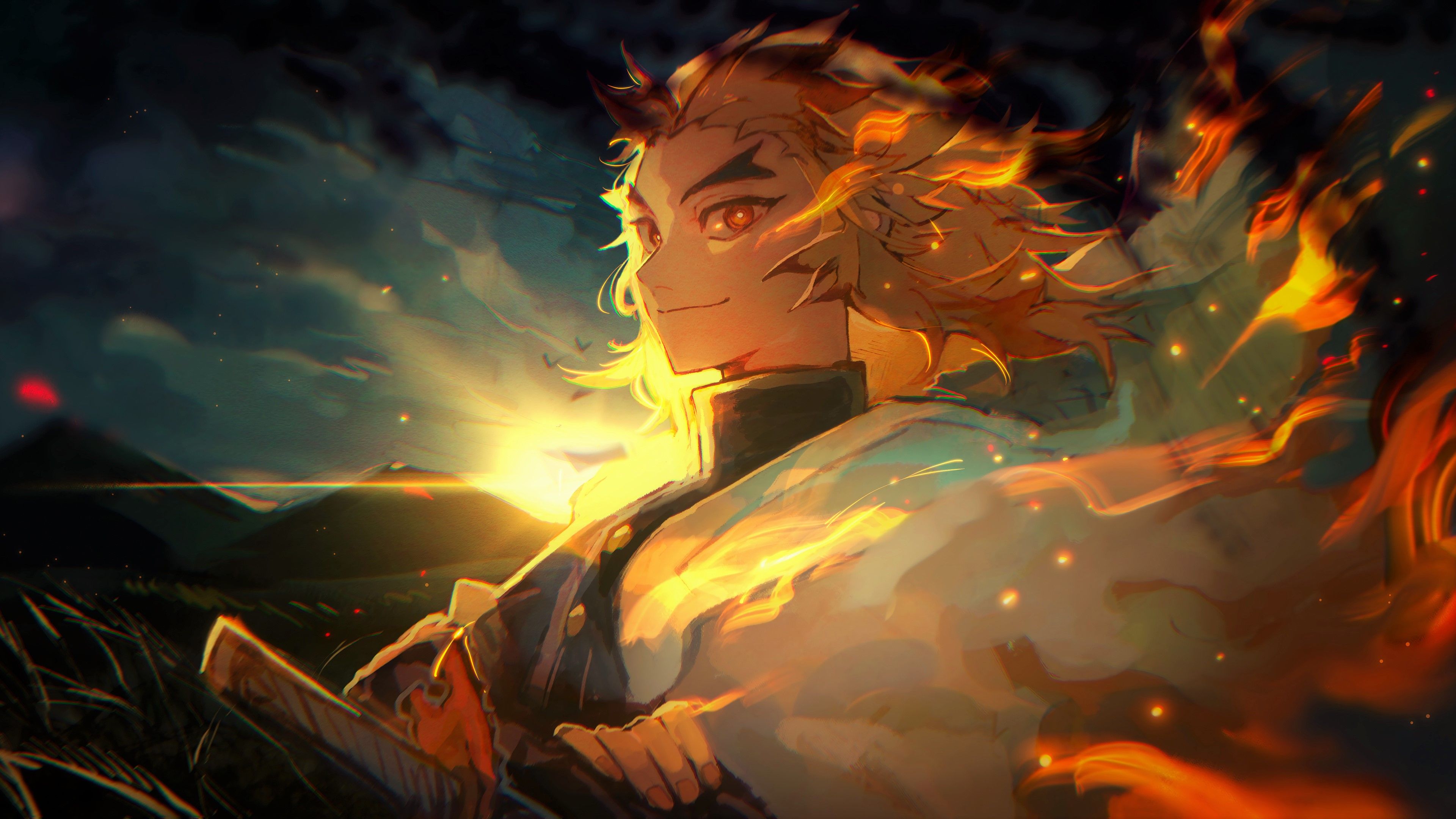 kyojuro rengoku flame hashira