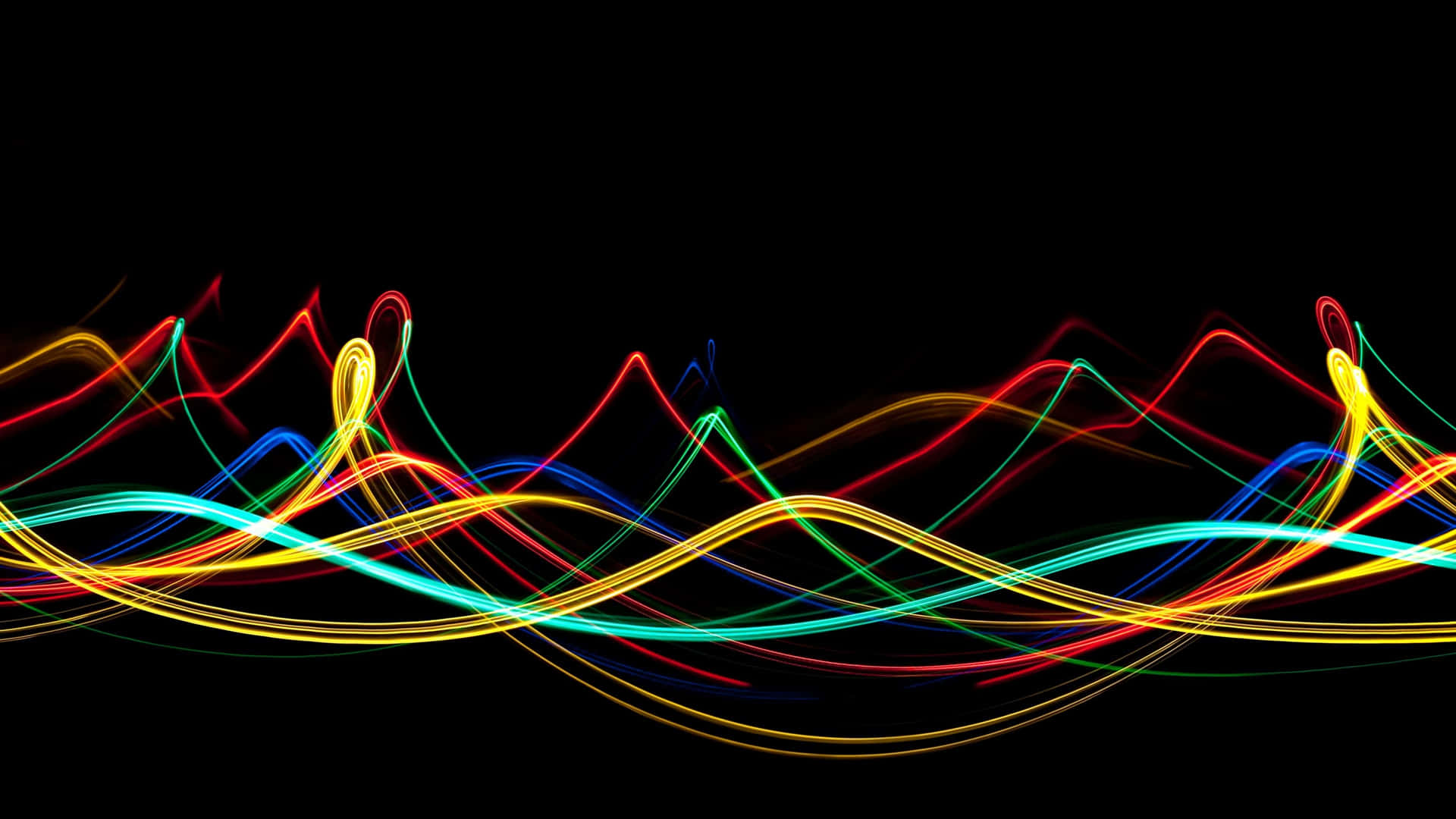 Black Neon HD Wallpaper