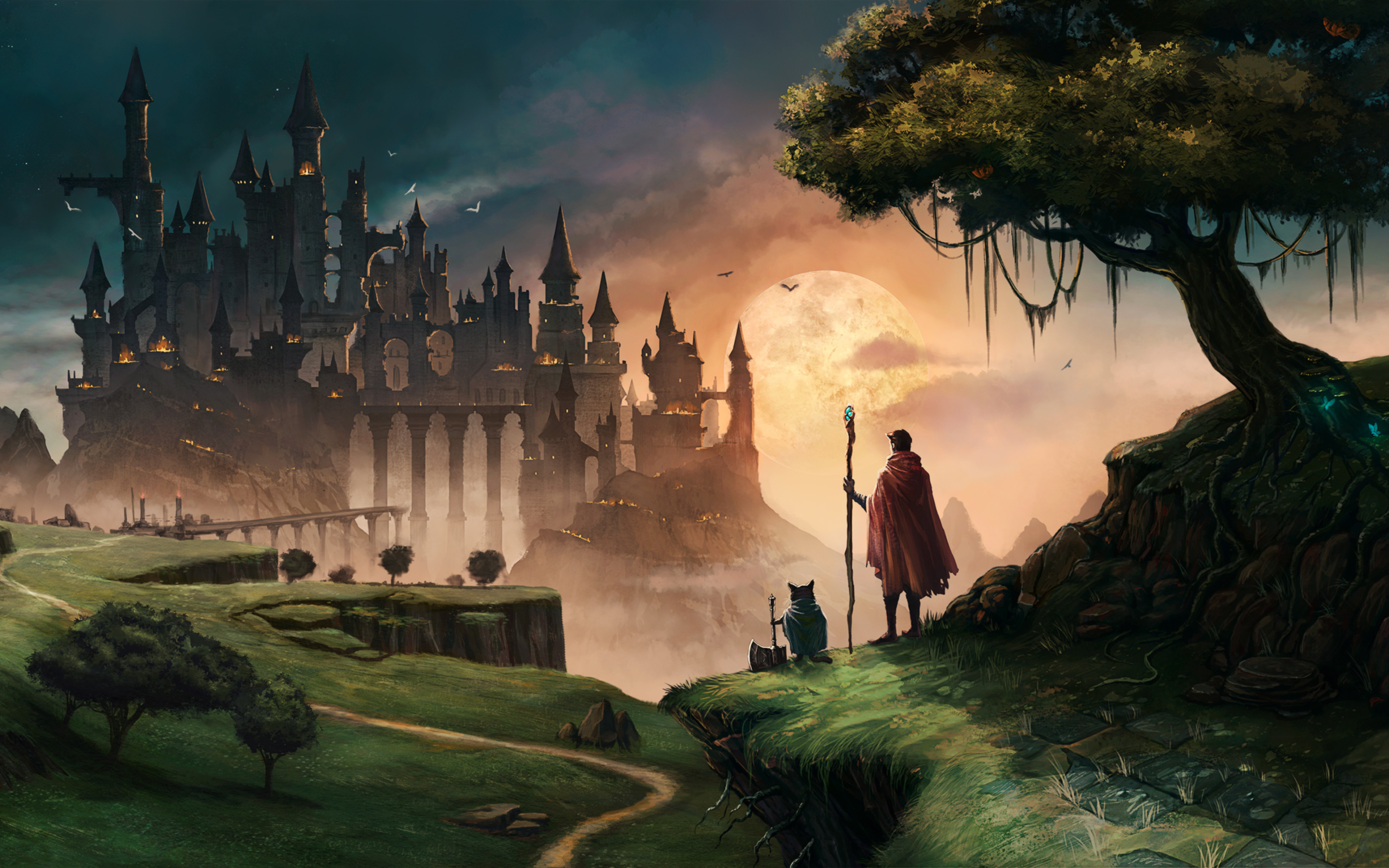 Wizard Journey 4K , HD 4k