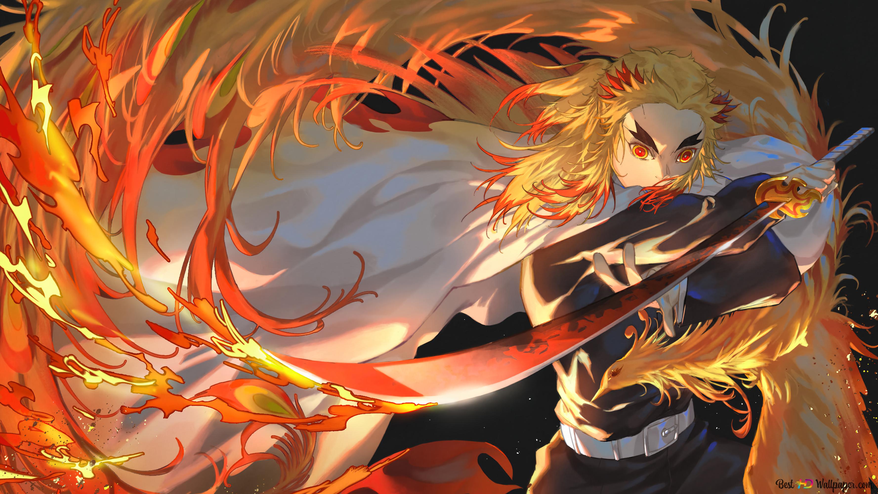 Demon Slayer: 'Kyojuro Rengoku Flame