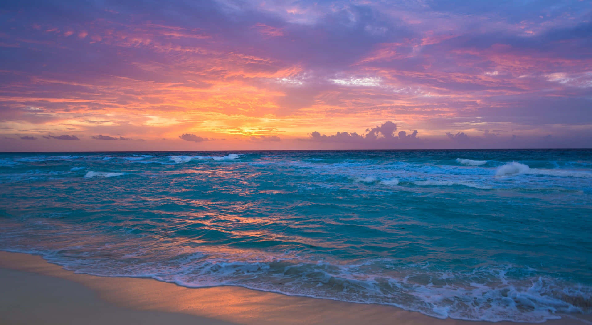 Turquoise Waters at This 4K Beach