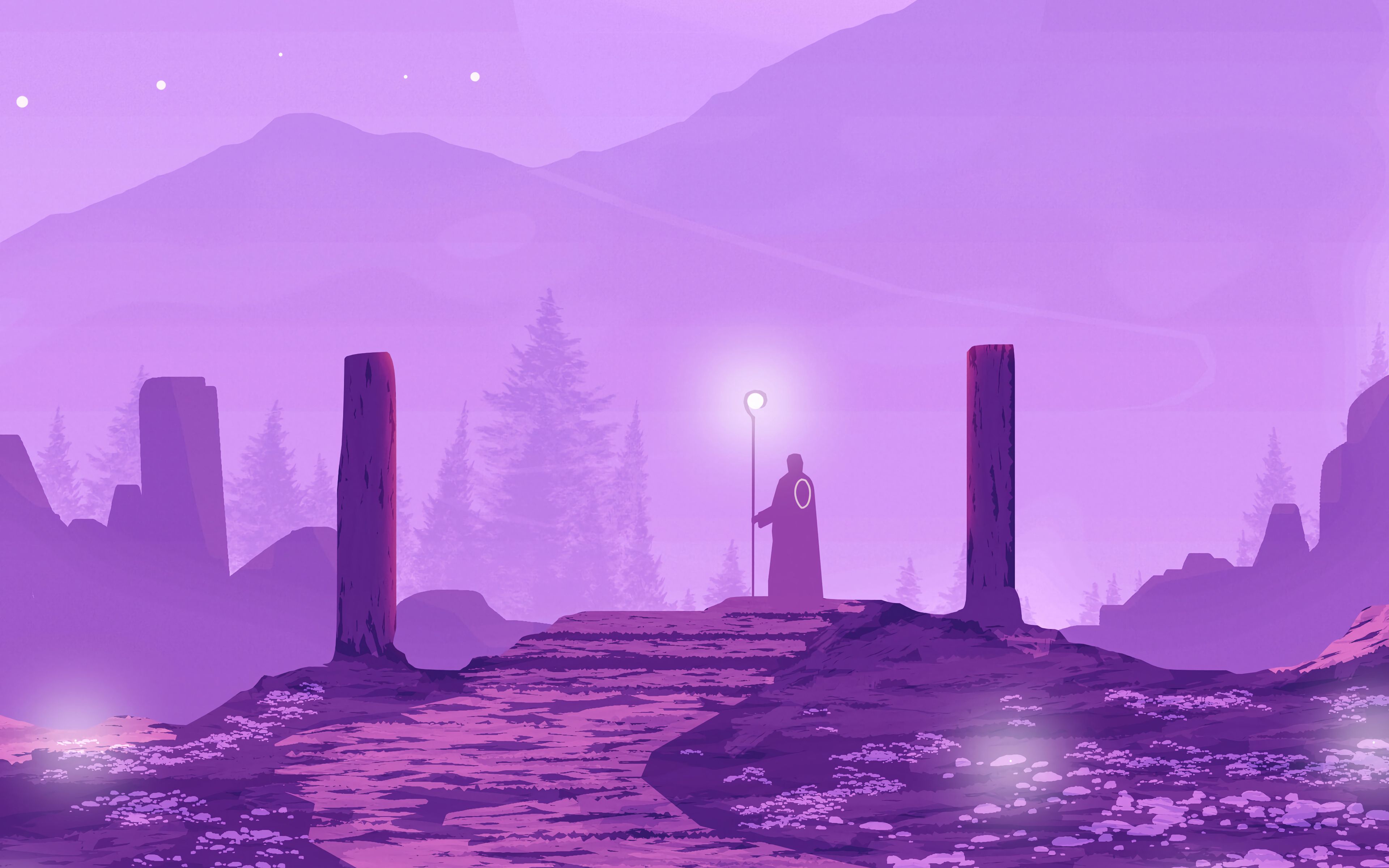 Download wallpaper 3840x2400 wizard