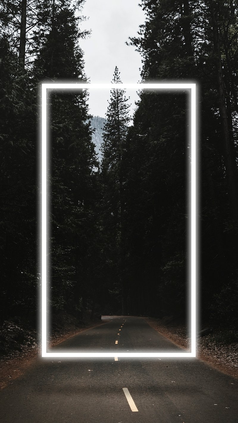 Neon Lights Phone Screen Wallpaper