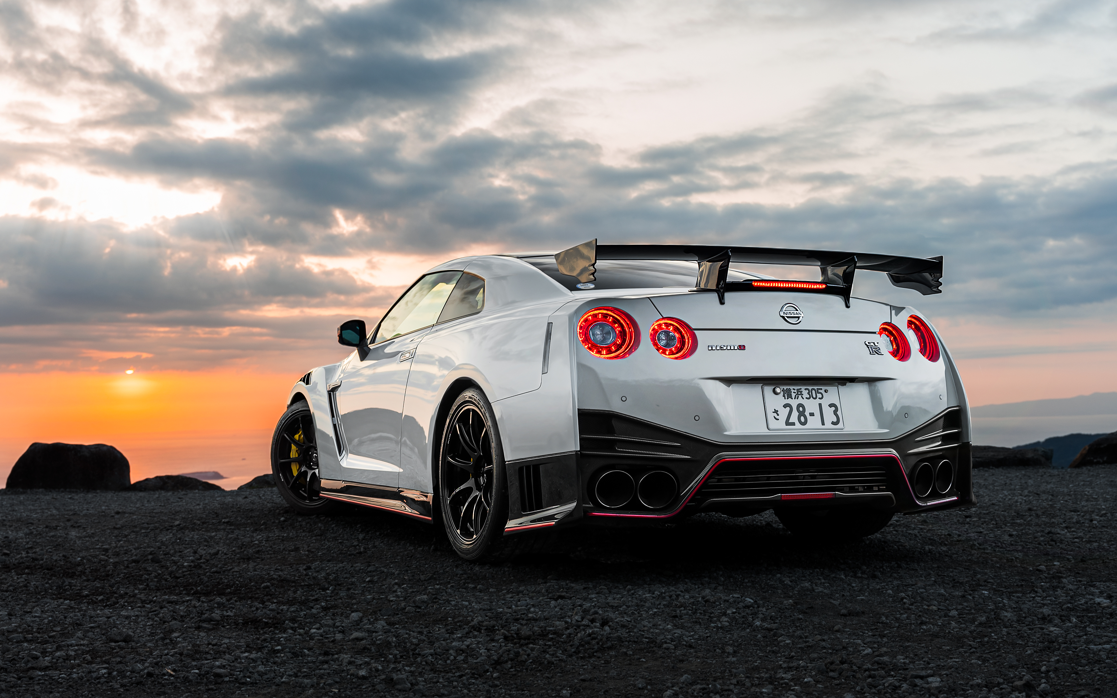Nissan GT R Nismo Rear 4k Wallpaper, HD