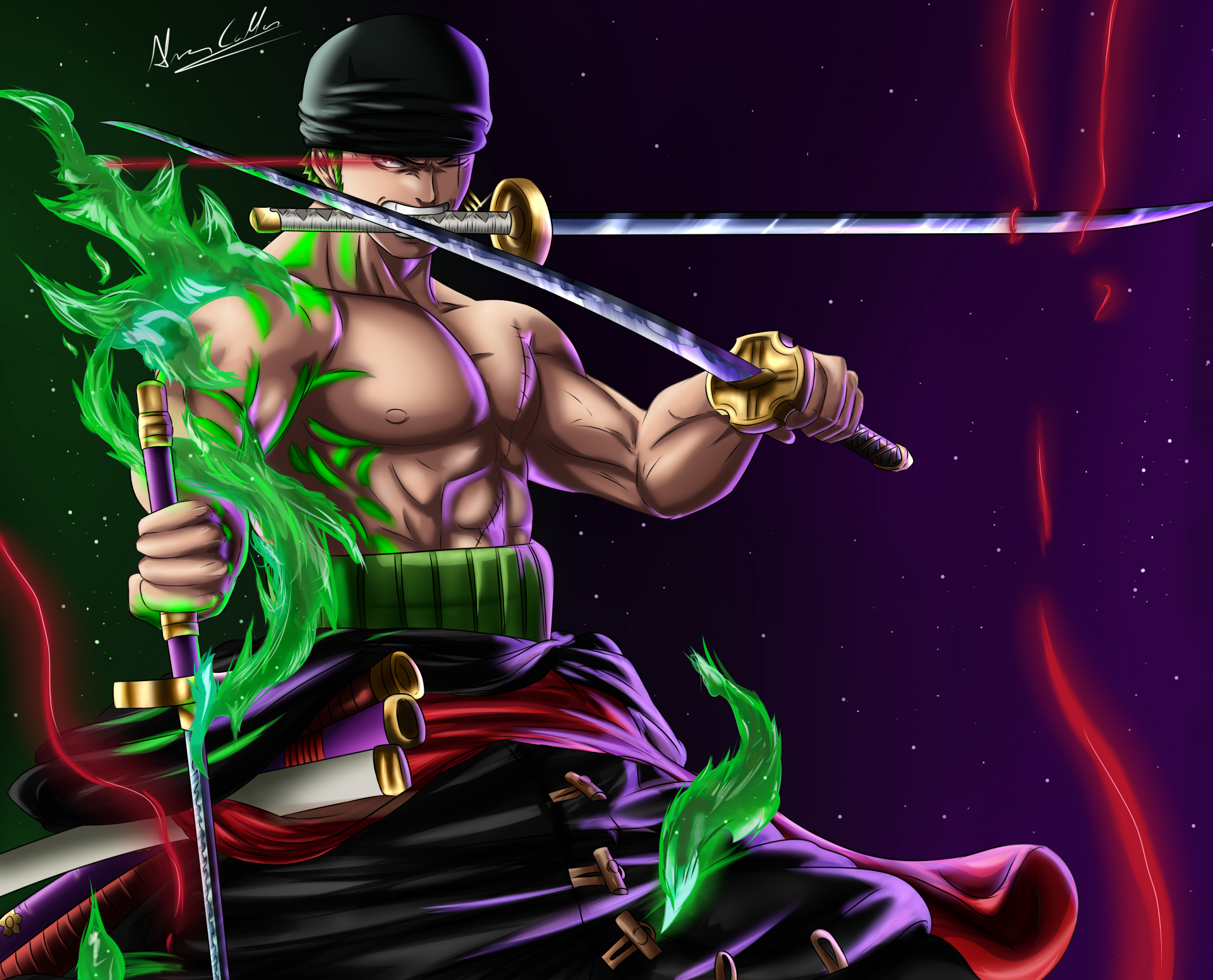 Roronoa Zoro 4k Wallpaper