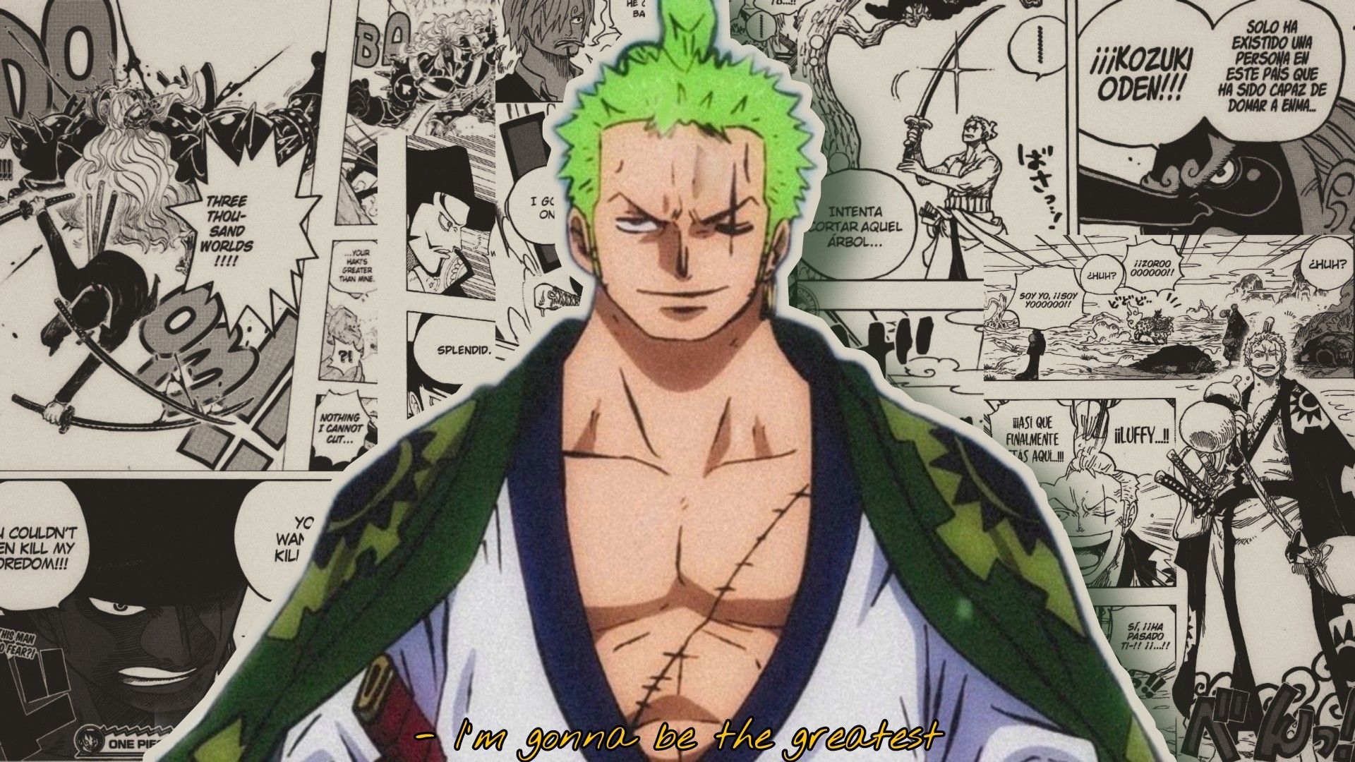 Roronoa Zoro HD Wallpaper