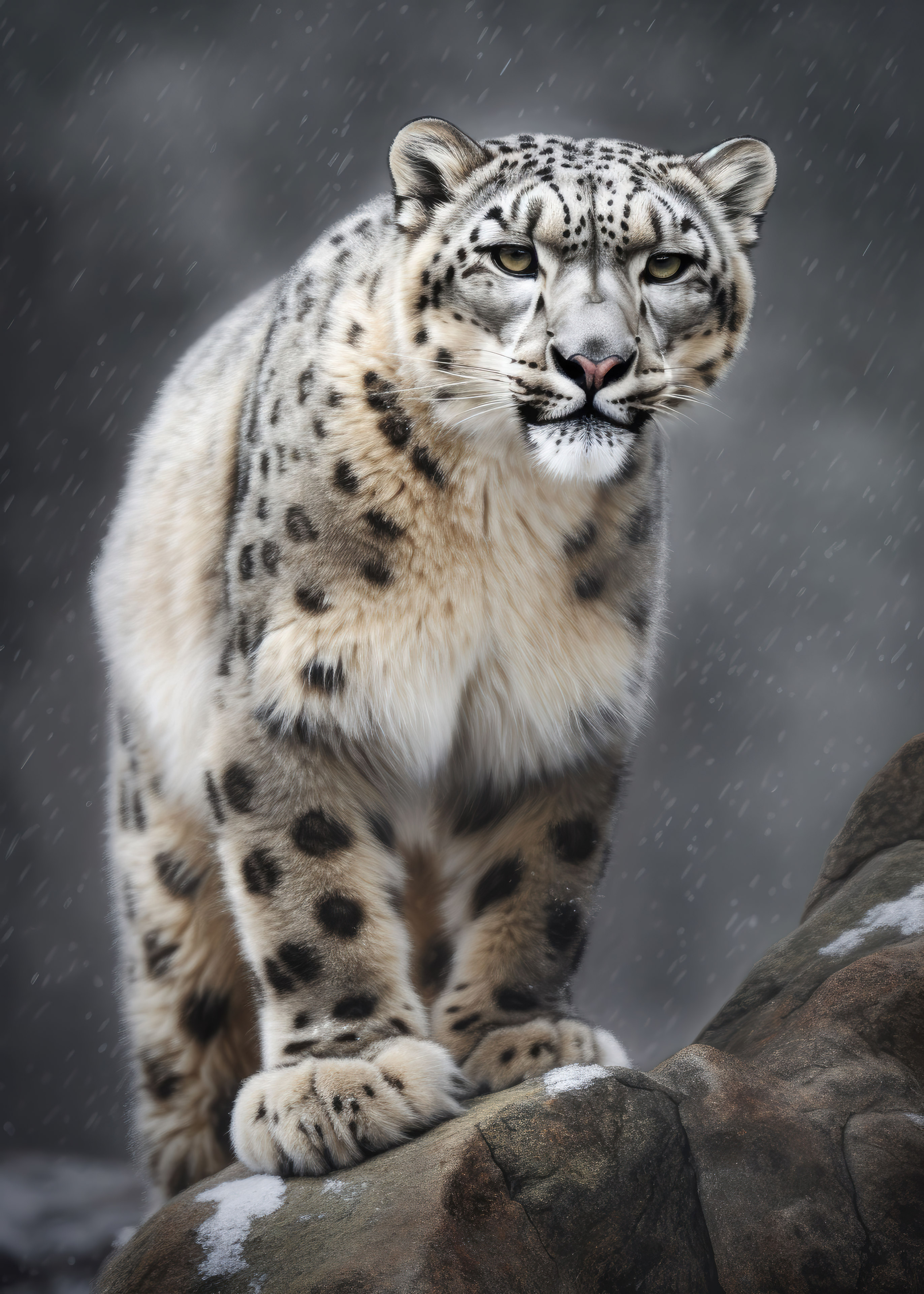 Snow leopard Wallpaper and Background