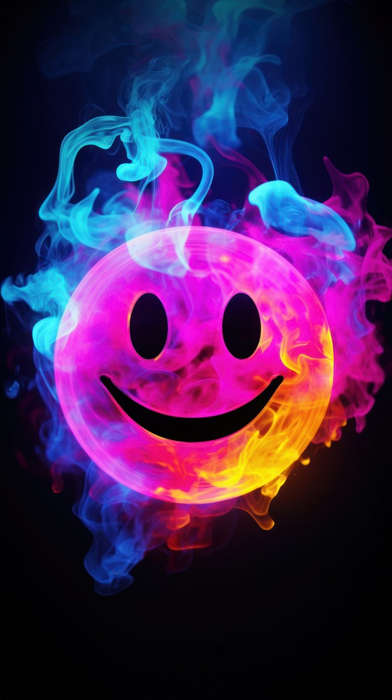 Cool Neon Background Image. Free
