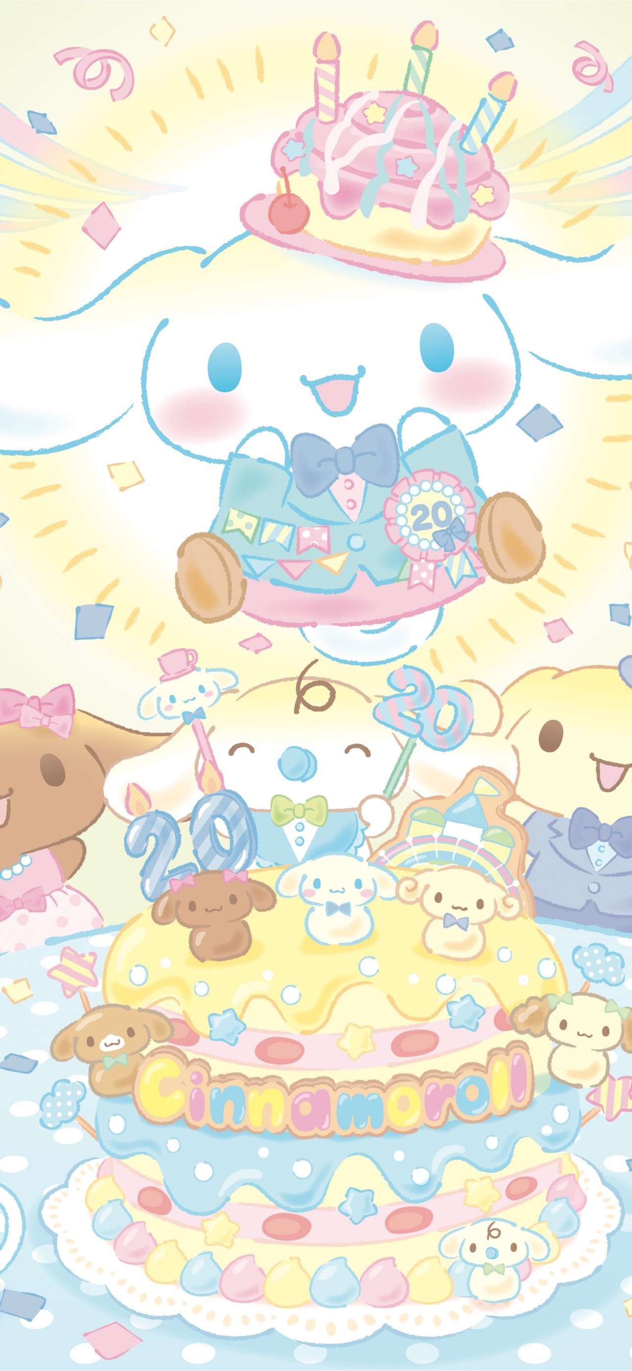 Cinnamoroll Wallpaper 4K, Birthday, 5K