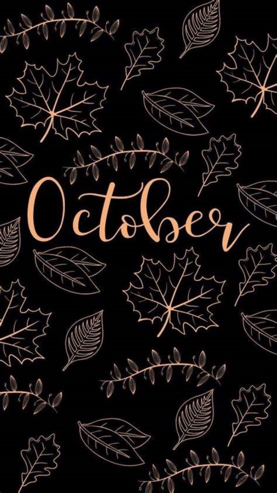 October iPhone Wallpaper