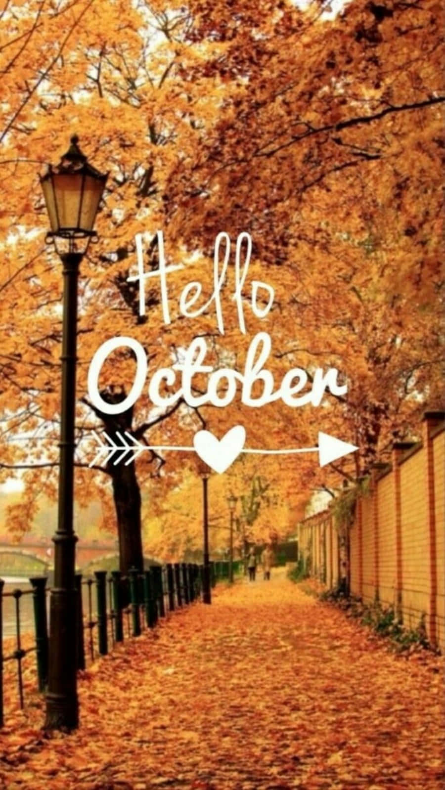 October iPhone Wallpaper