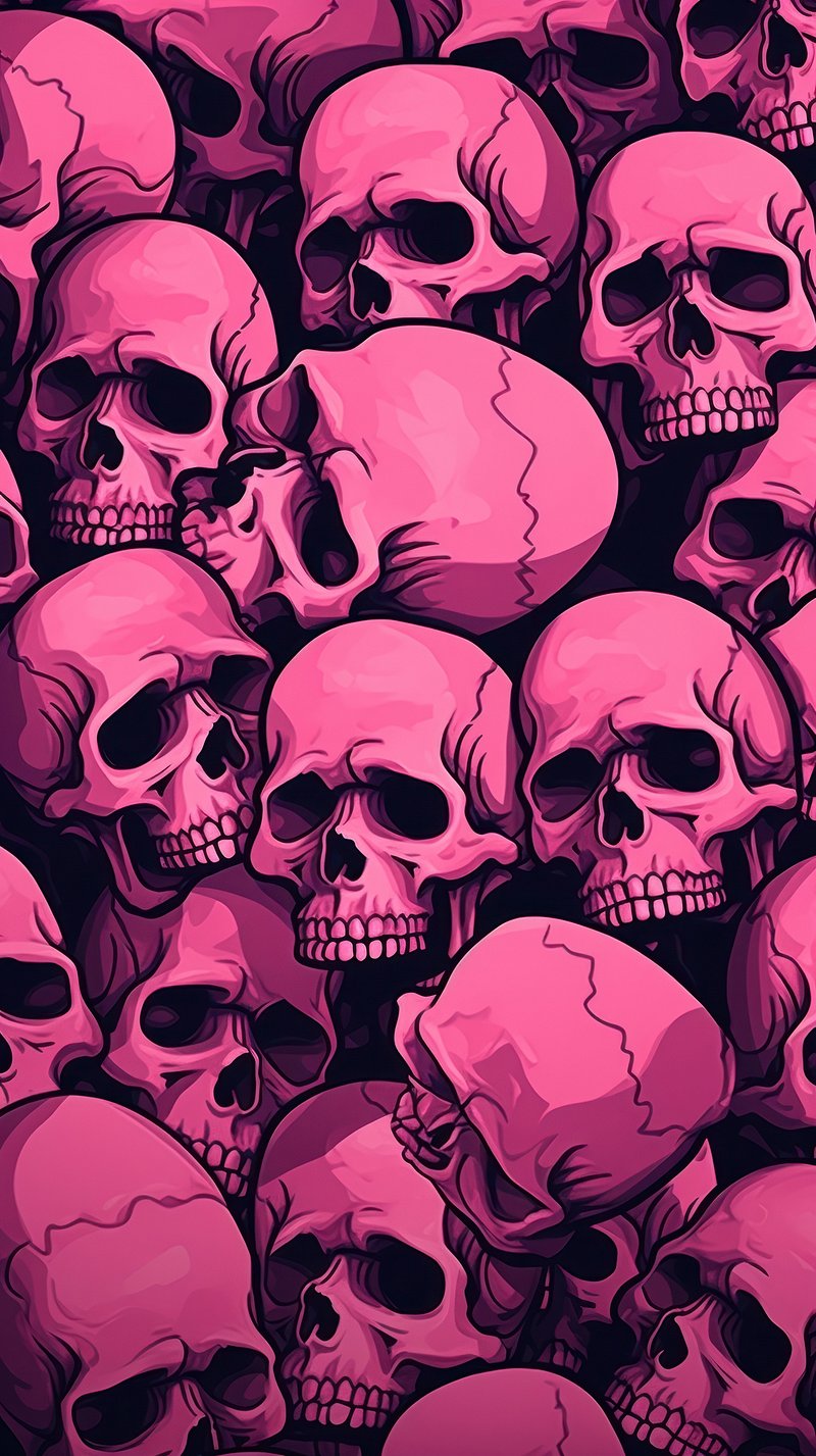 iPhone Wallpaper Skull Image. Free