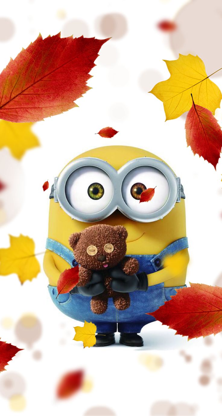 Wallpaper iPhone minions #cute. Minion
