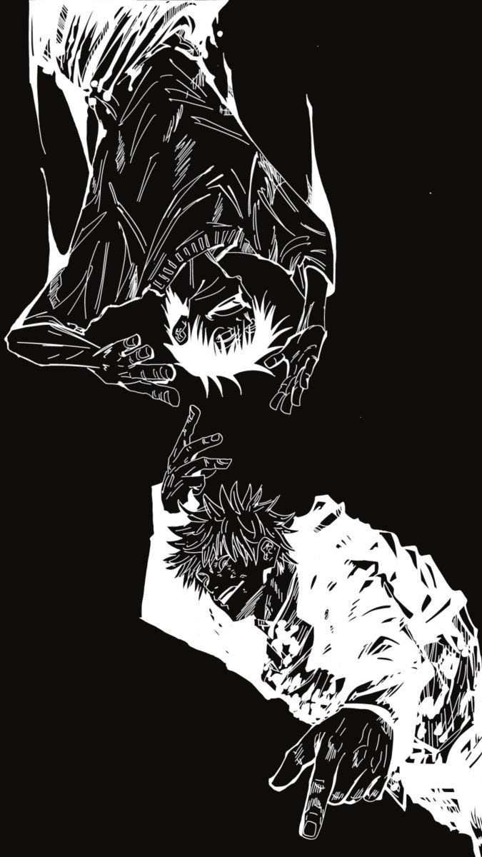 Gojo Toji iPhone wallpaper. iPhone