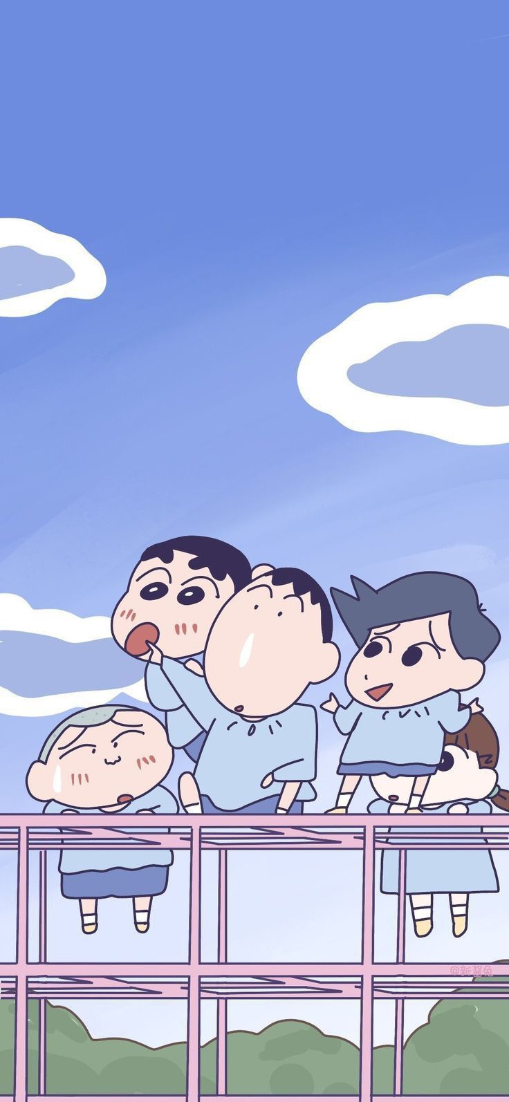 Shinchan Aesthetic Wallpapers - Wallpaper Cave