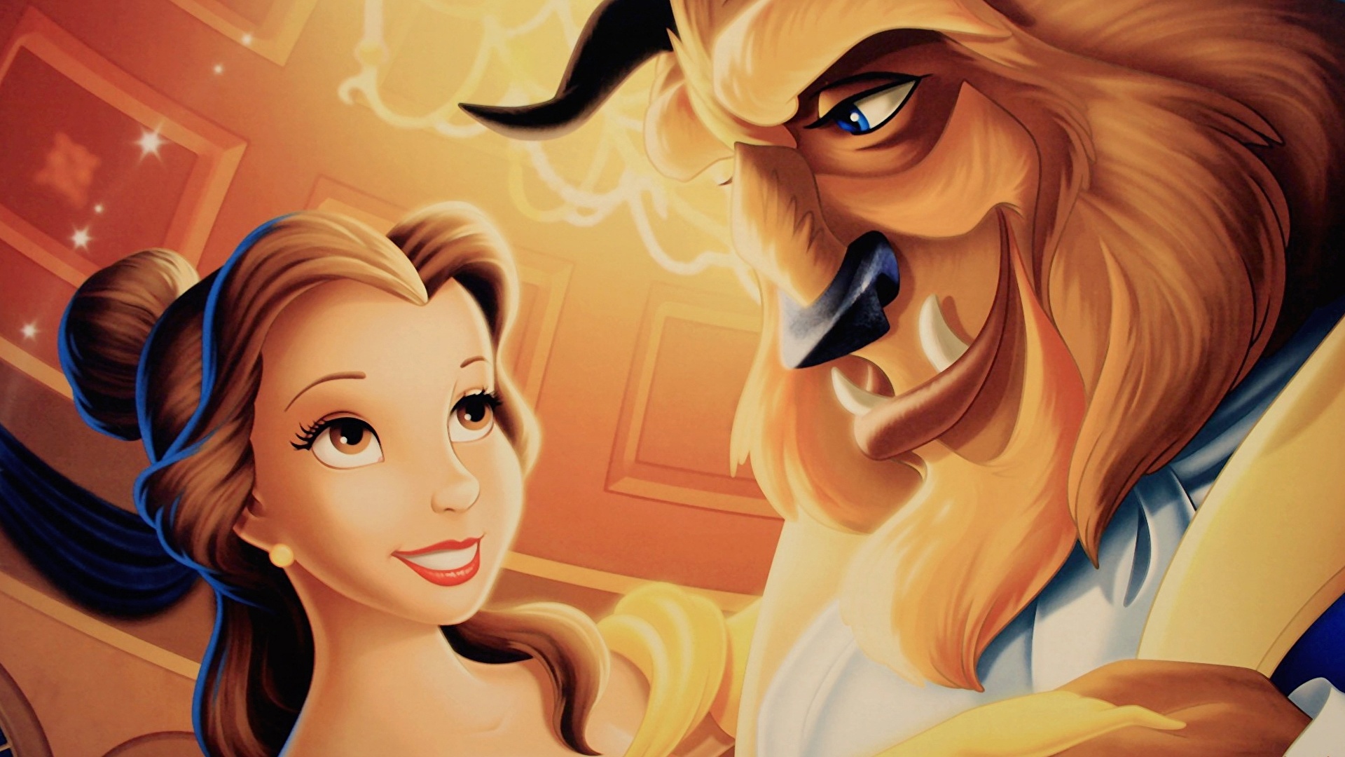 Wallpaper Disney Beauty and the Beast