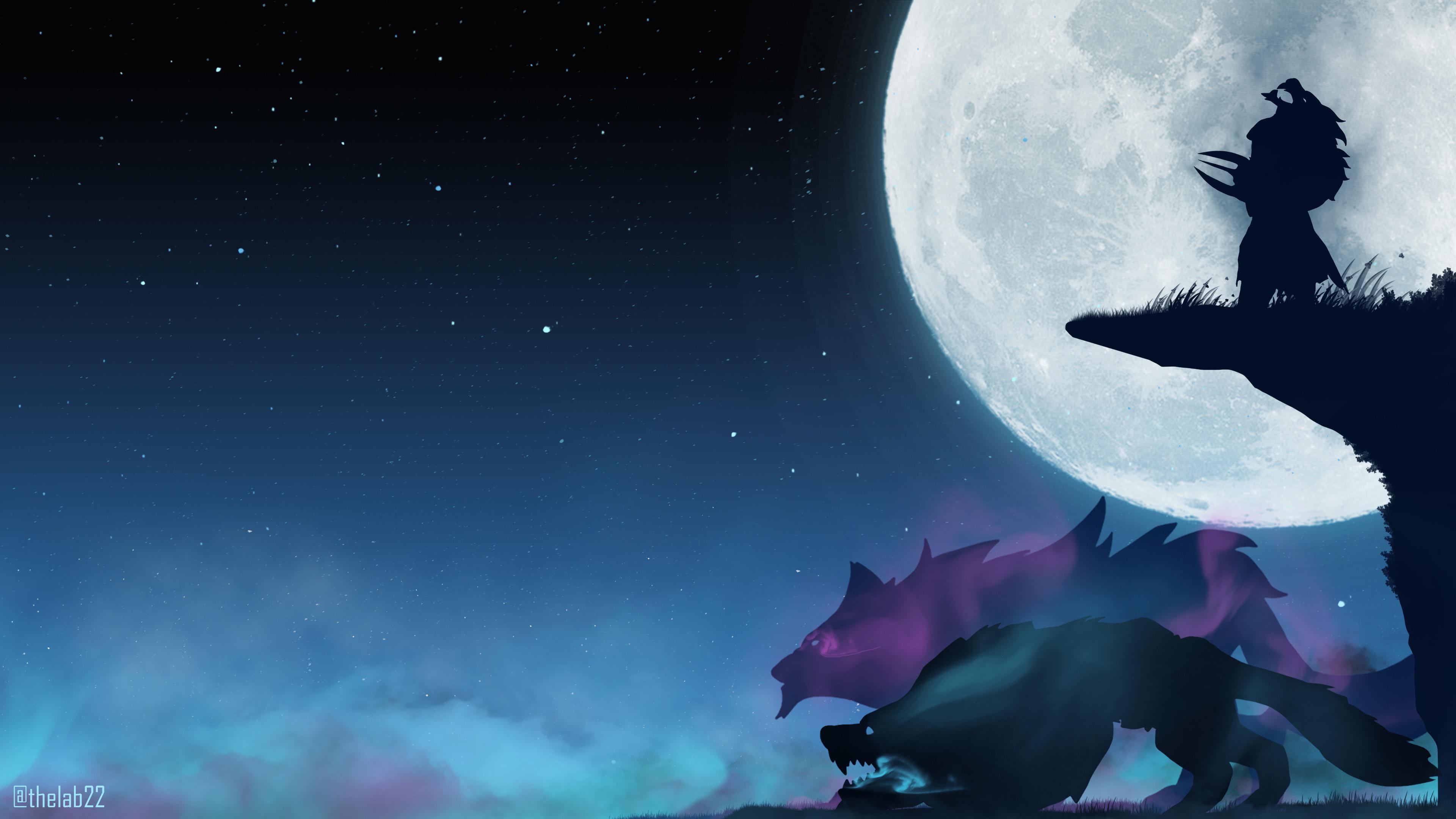 I am the Alpha wolf! Lycan artwork is