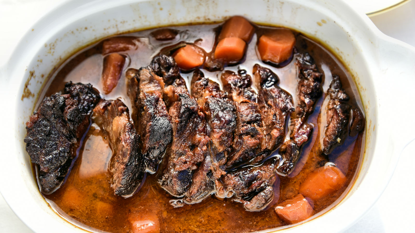 Crockpot Sweet and Sour Brisket