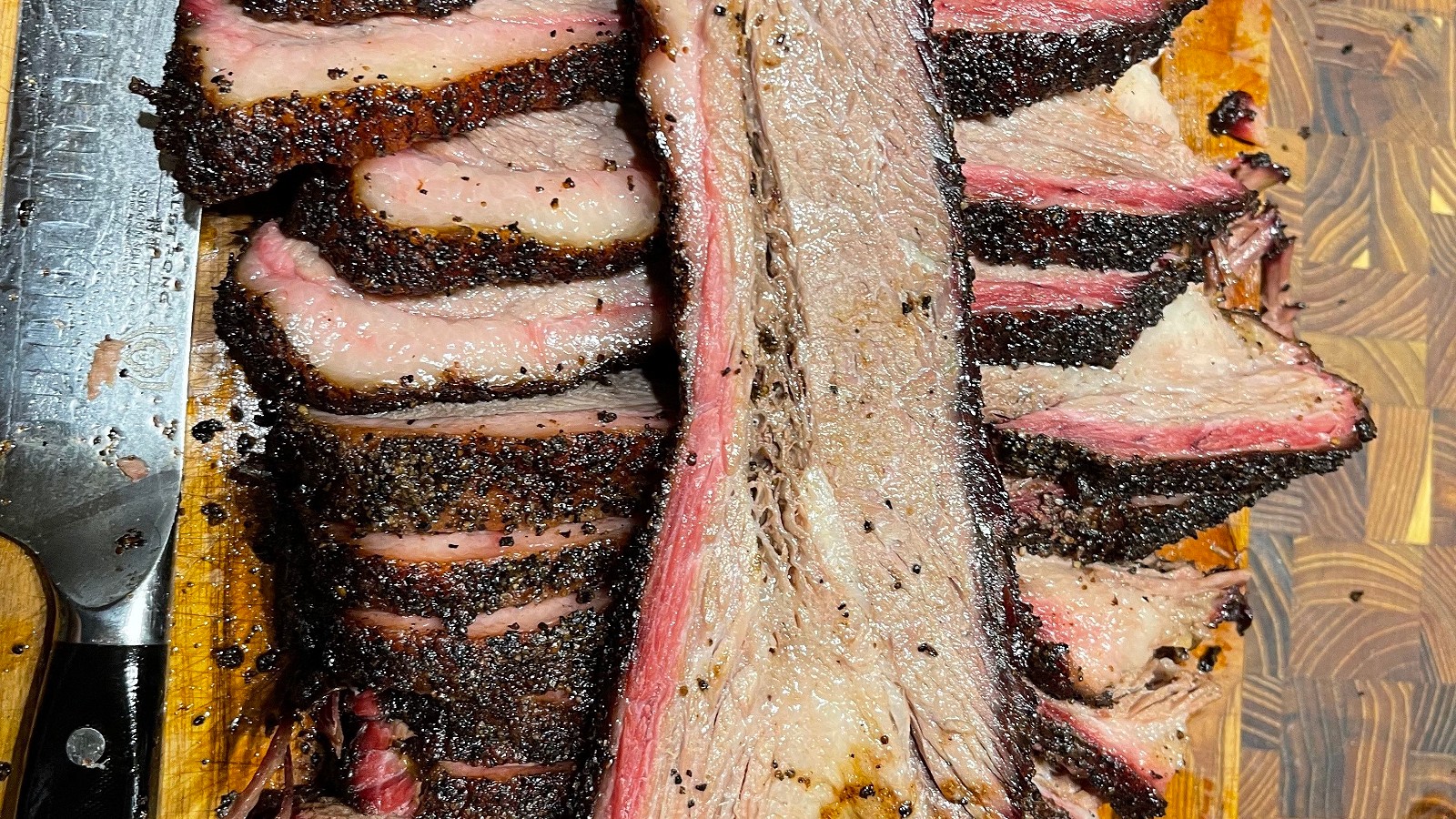 Alberta style Brisket done on the Big