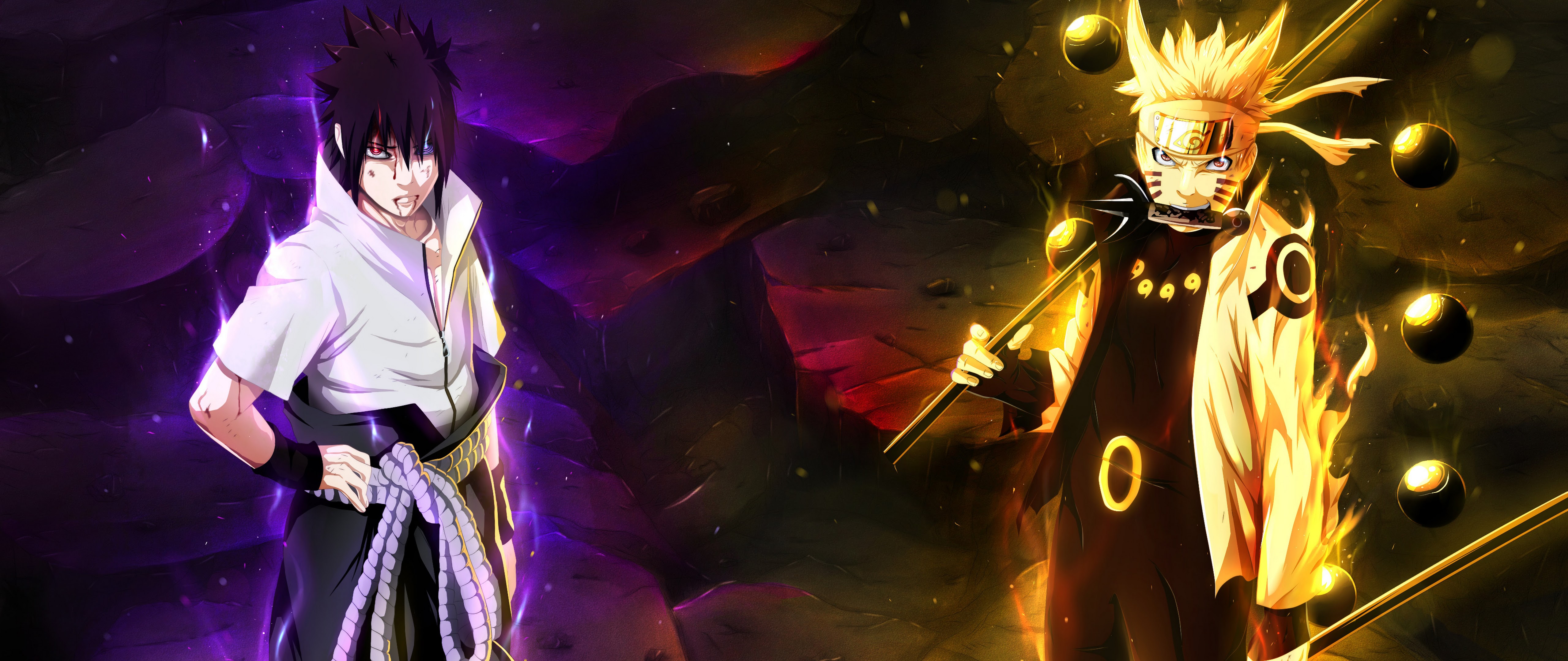 Sasuke Naruto 4K Wallpaper