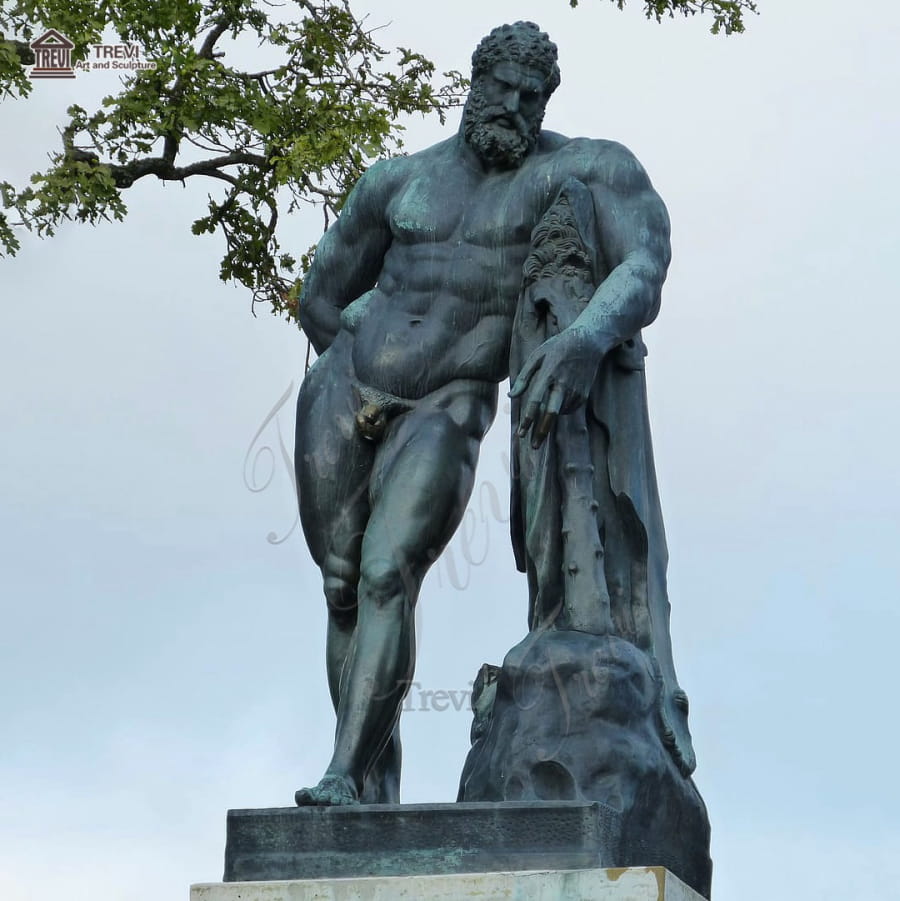 Marble Farnese Hercules Statue Famous