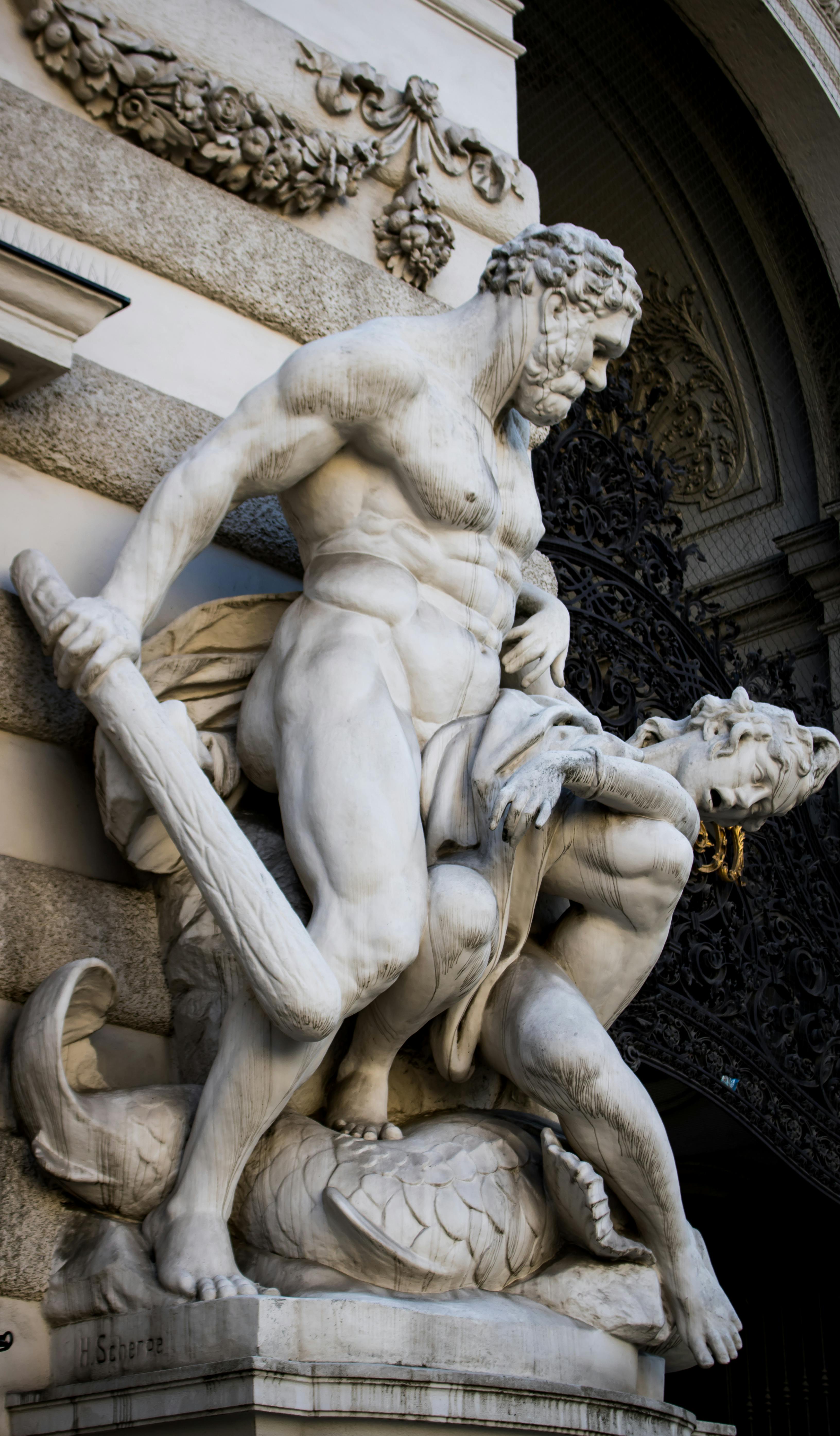 Hercules Statue Photo, Download