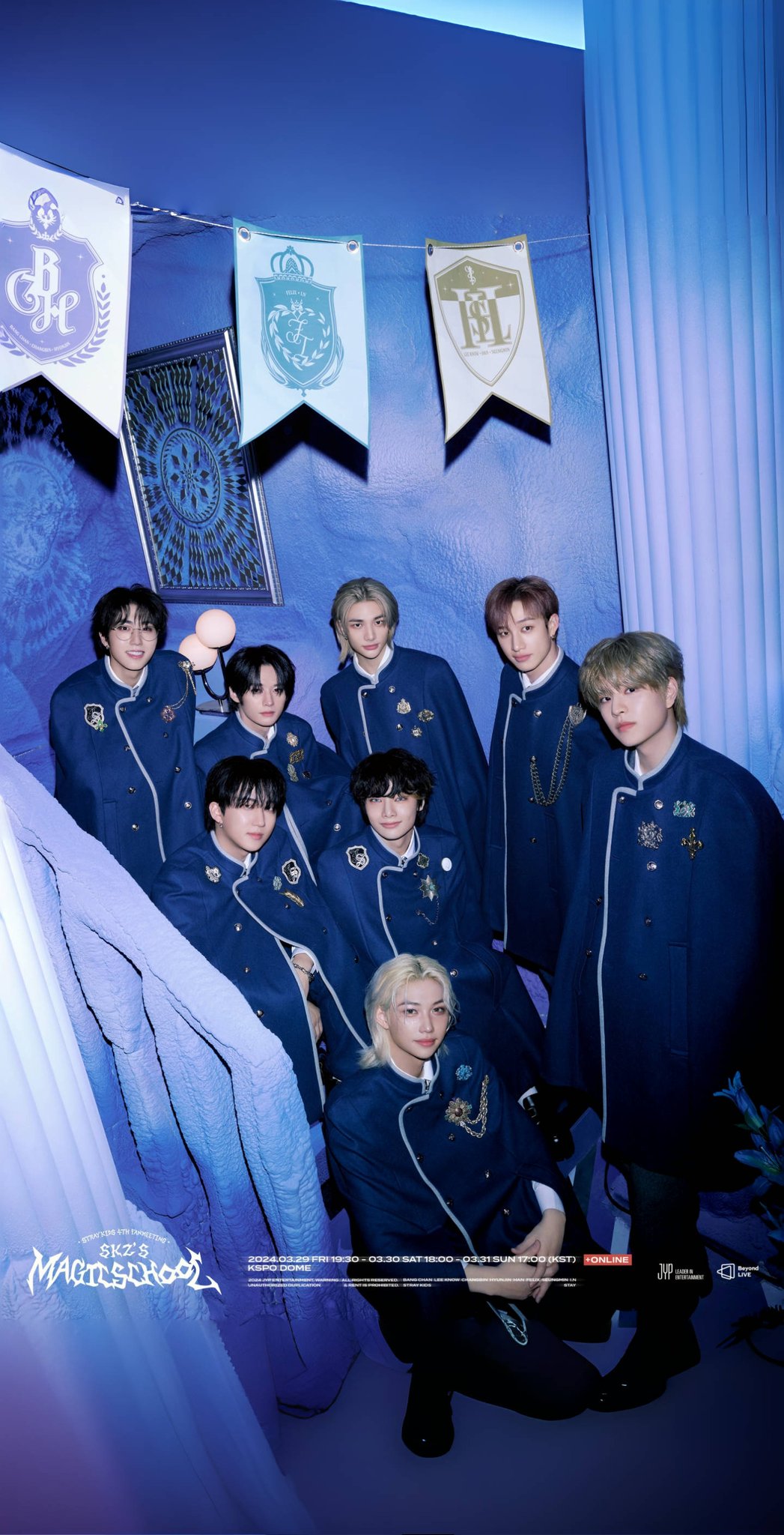 Wallpaper size Straykids magic school