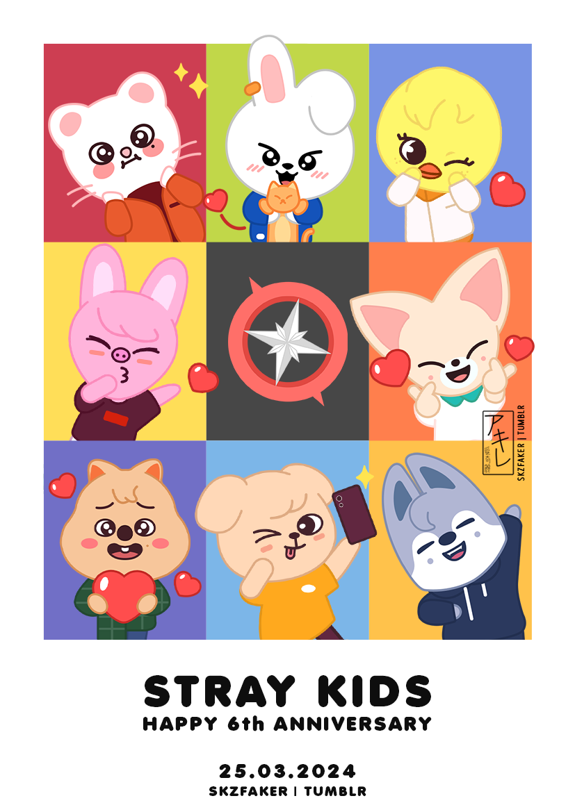 Happy 6th Anniversary, Stray Kids