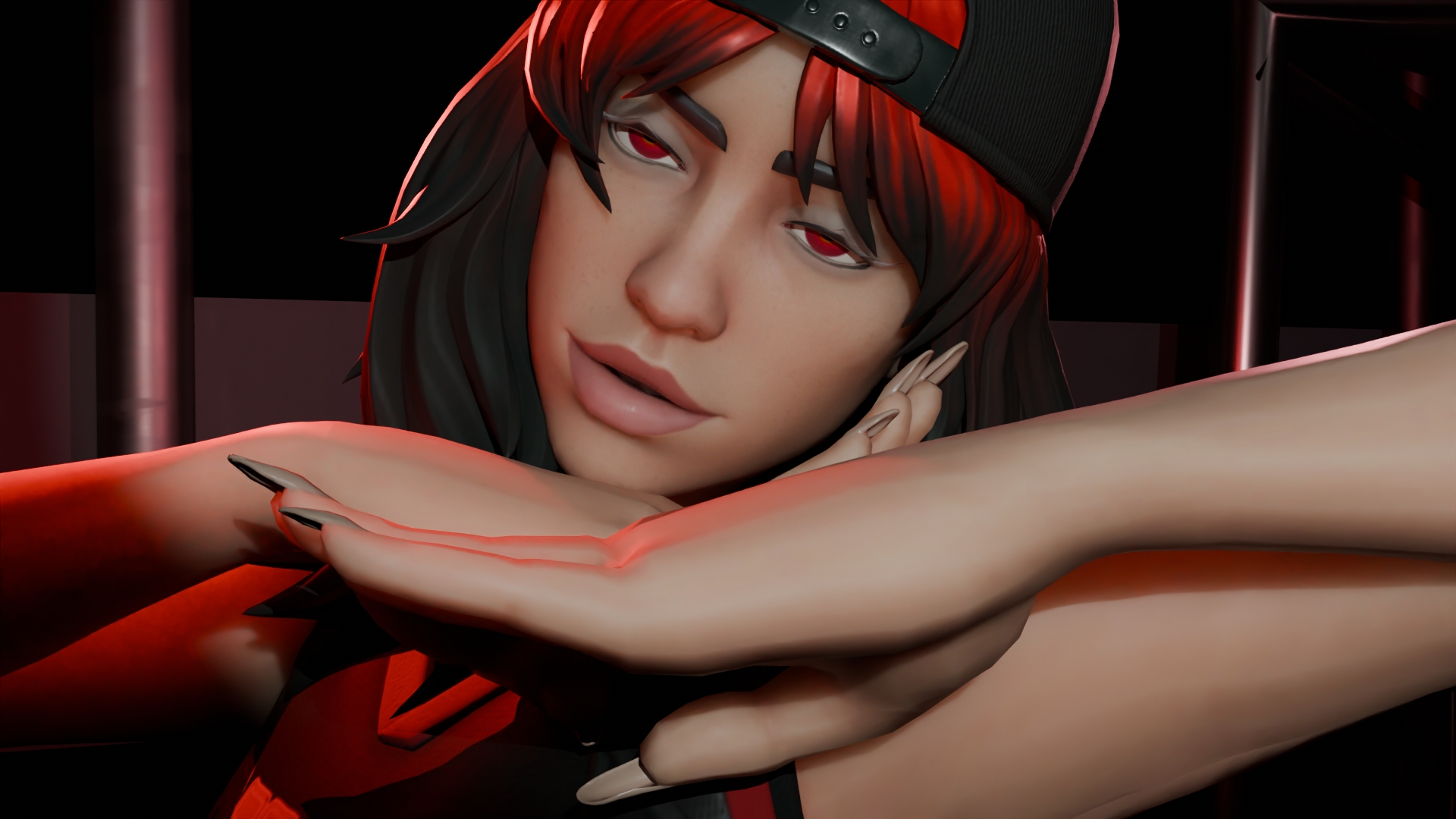 Red Roots Billie Fortnite wallpaper