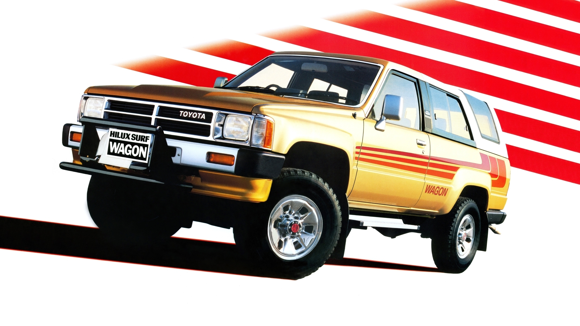 Toyota 1986 Hilux Retro Cars 1920x1080