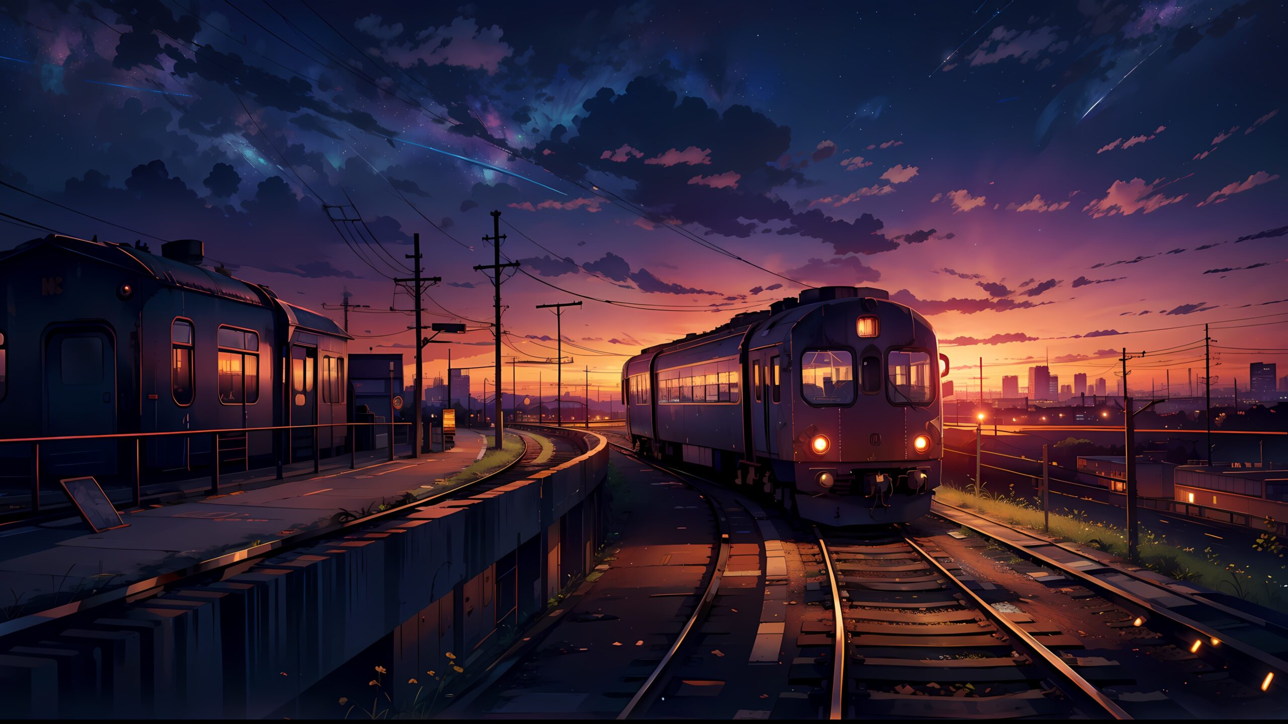 Best Anime Train Wallpaper [ HQ ]