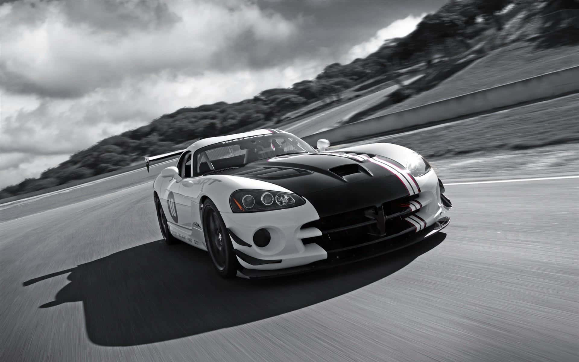 Download Dodge Viper Black And White