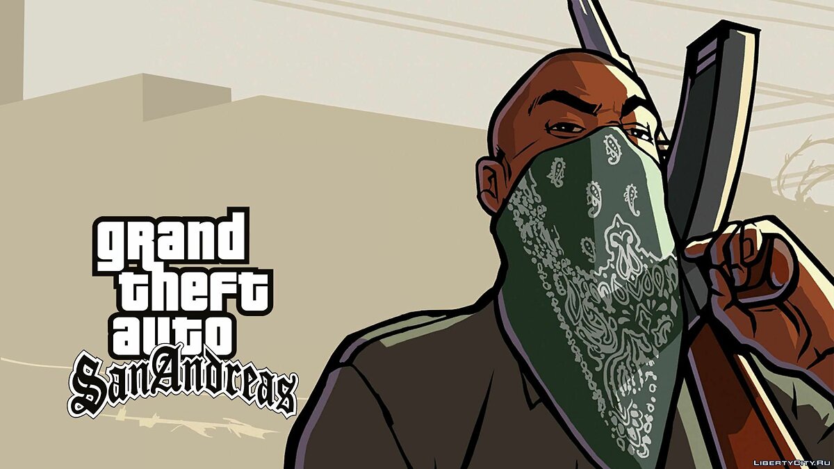 Loading screens in HD for GTA San Andreas
