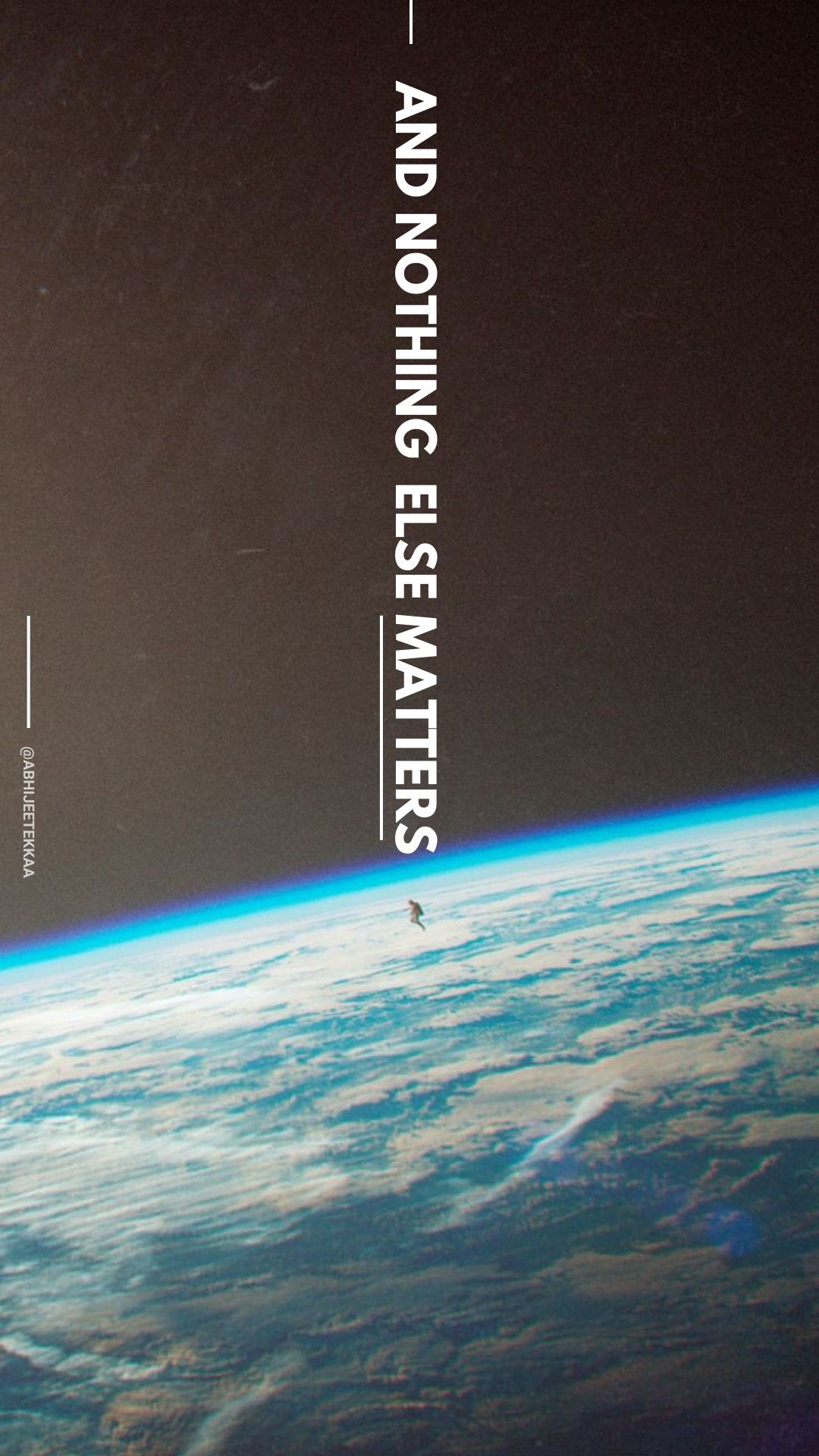 Matter quotes, Nothing else matters