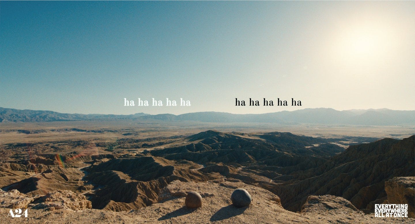 Nothing matters, so we can do whatever