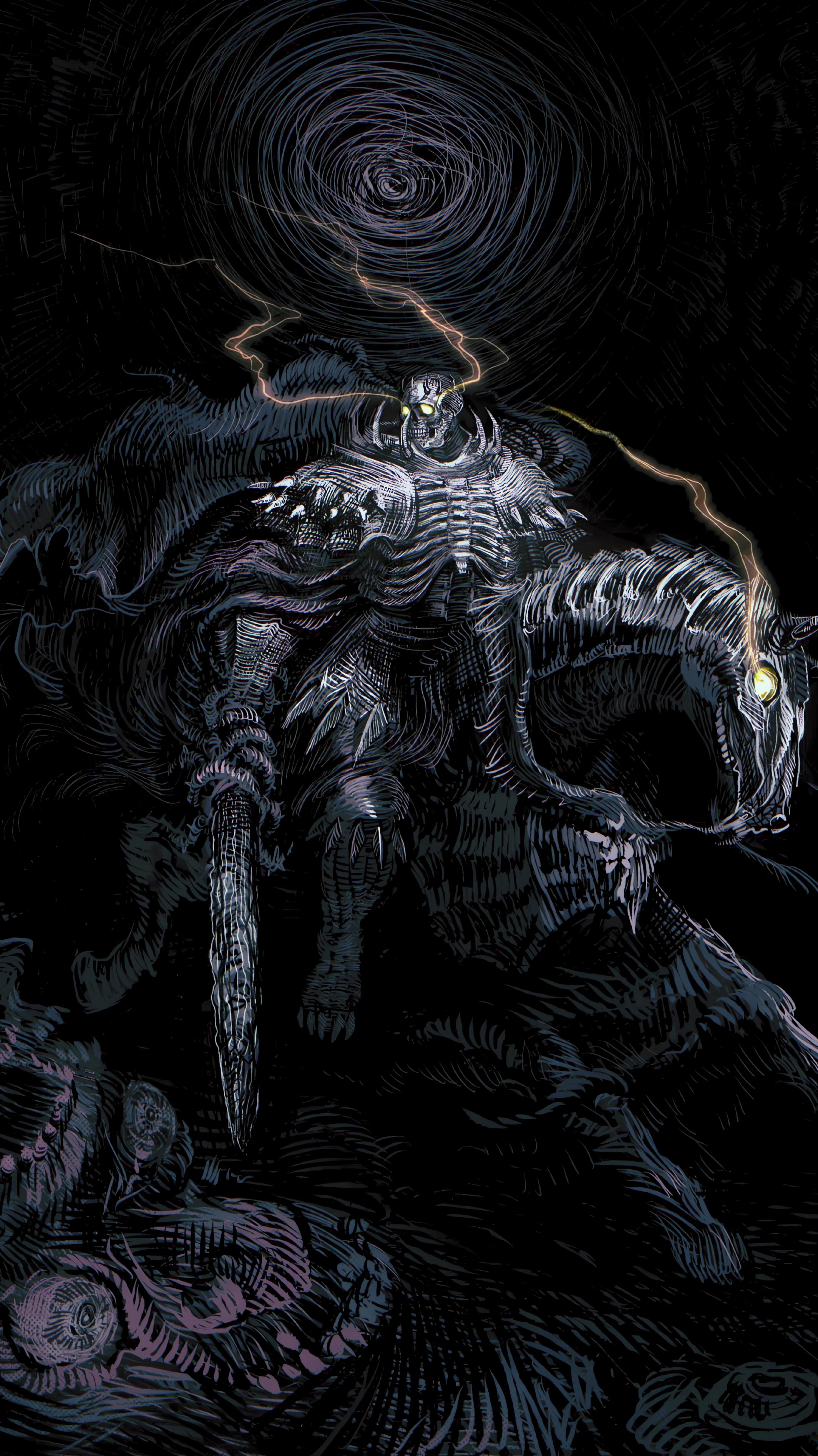 Amoled berserk walls. Fanart