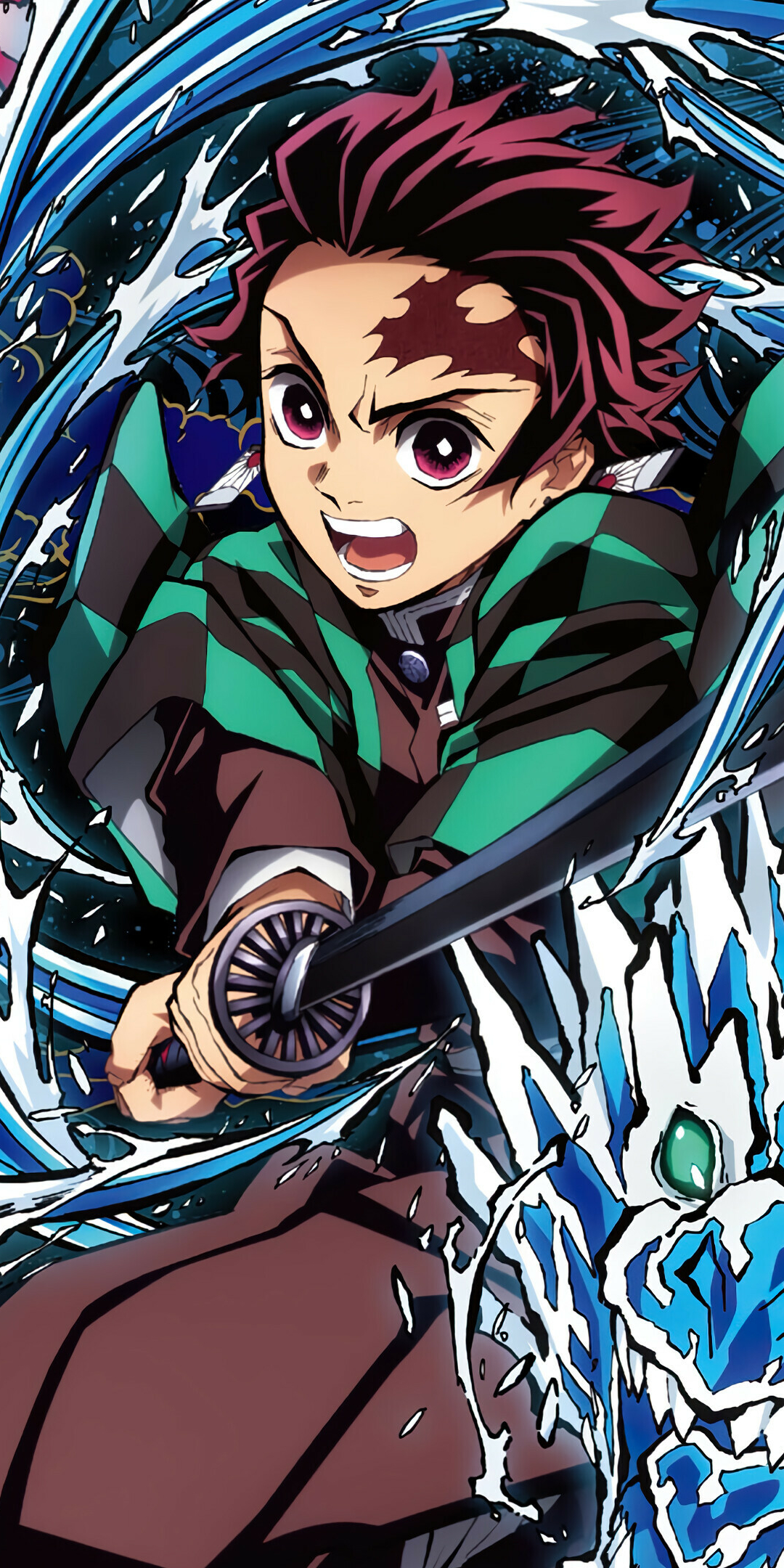 Mobile wallpaper: Anime, Demon Slayer