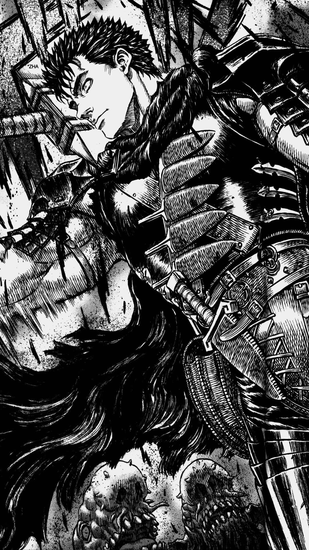 By Monsters Berserk iPhone Wallpaper