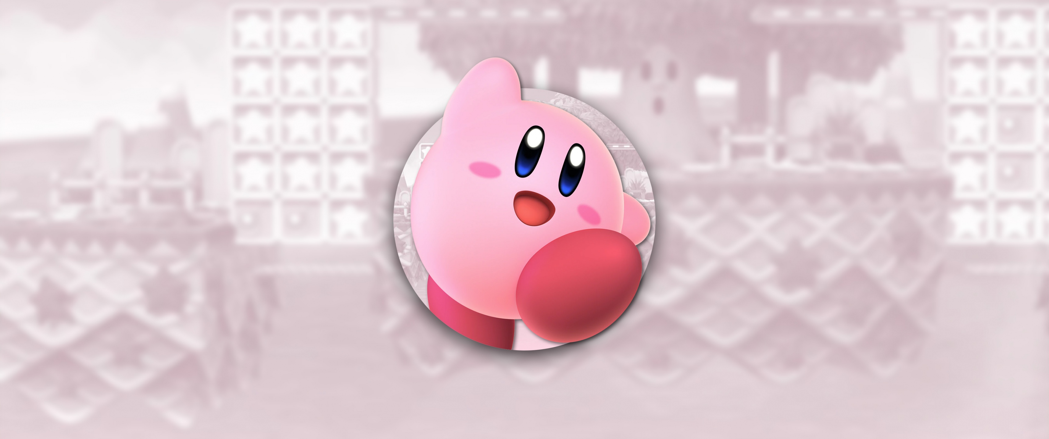 Kirby Wallpaper 4K, Nintendo, Cute cartoon