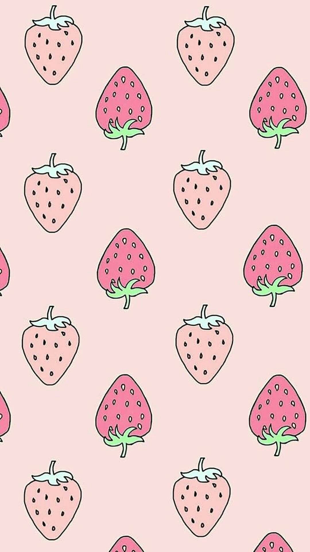 Strawberry Aesthetic Wallpaper