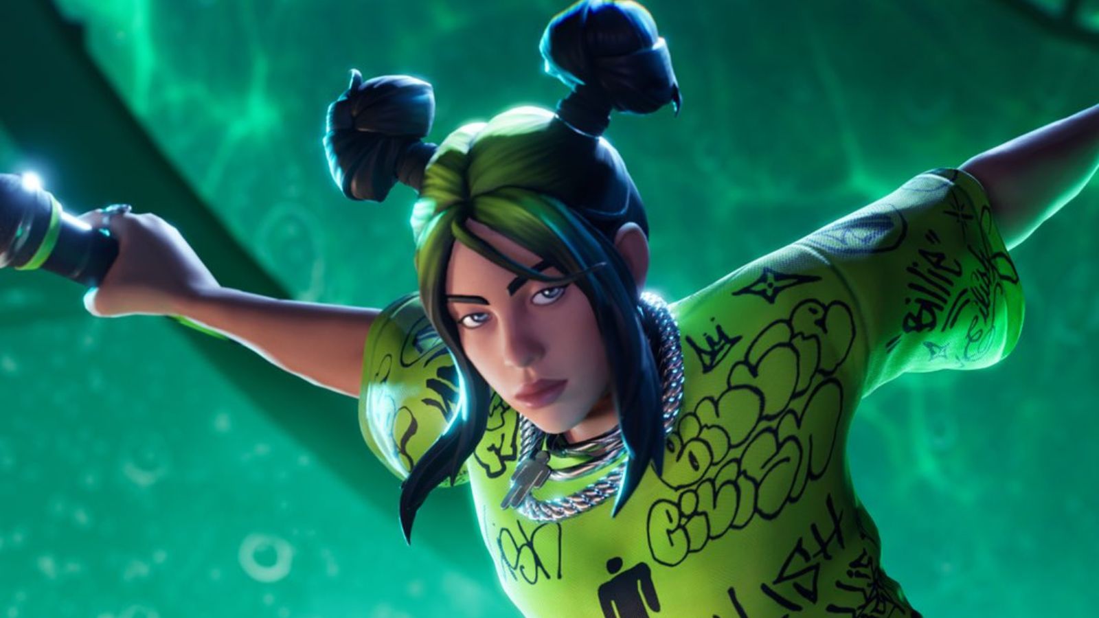 Billie Eilish Fortnite skin coming